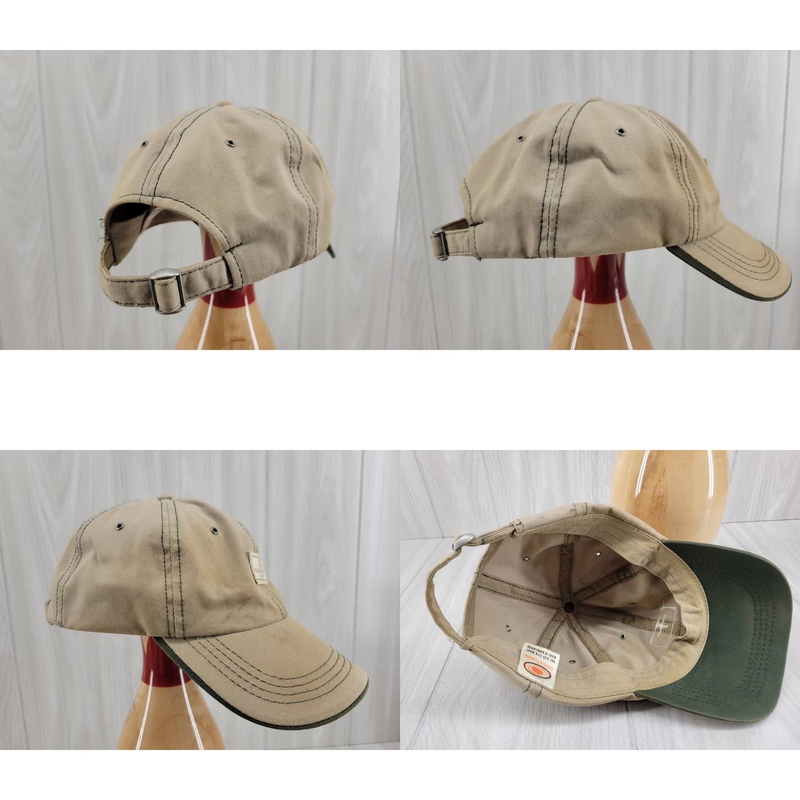 Vintage DUCKS UNLIMITED DISTRESSED TAN ADJUSTABLE CAP/HAT Unisex Adults Adjustable Tan Baseball Cap Size ONE SIZE - 8 Thumbnail