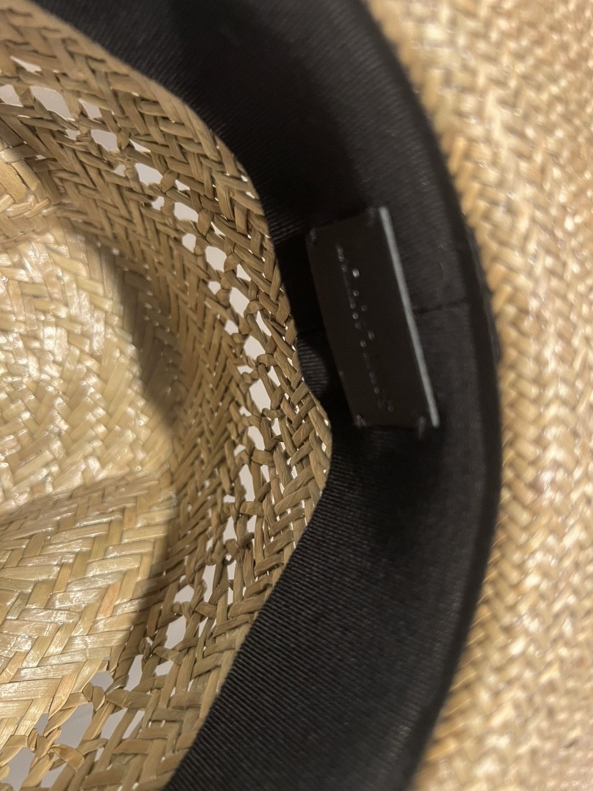 Saint Laurent Paris Saint Laurent straw hat. S. $895 Size ONE SIZE - 5 Thumbnail