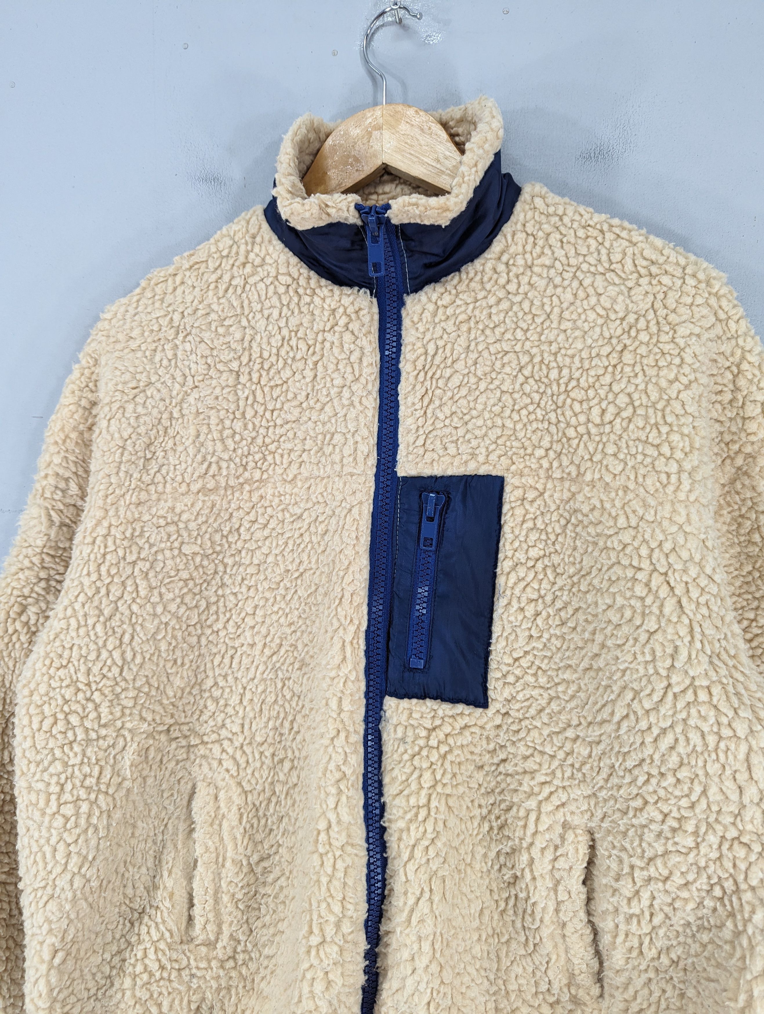Japanese Brand 💥RARE💥Unbrand Deep Pile Fleece Patagonia Style Jacket Size US M / EU 48-50 / 2 - 4 Thumbnail