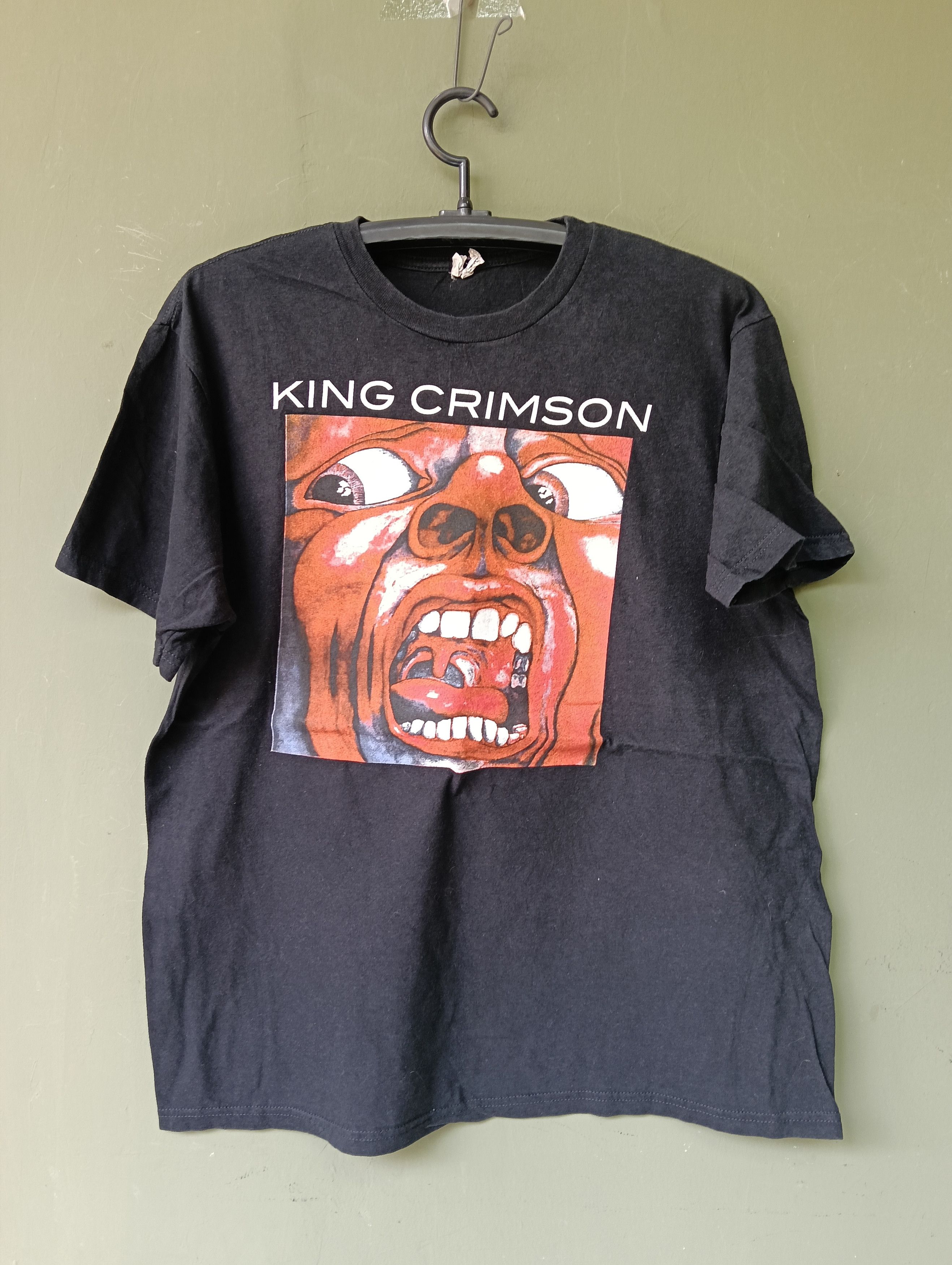 King crimson vintage t shirt size L.