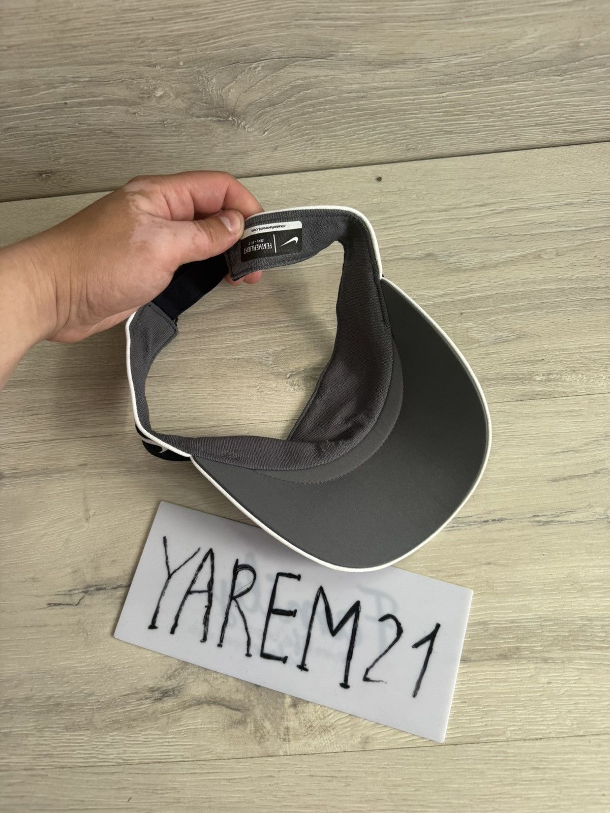 Nike Nike Roger Federer visor cap hat Size ONE SIZE - 6 Thumbnail