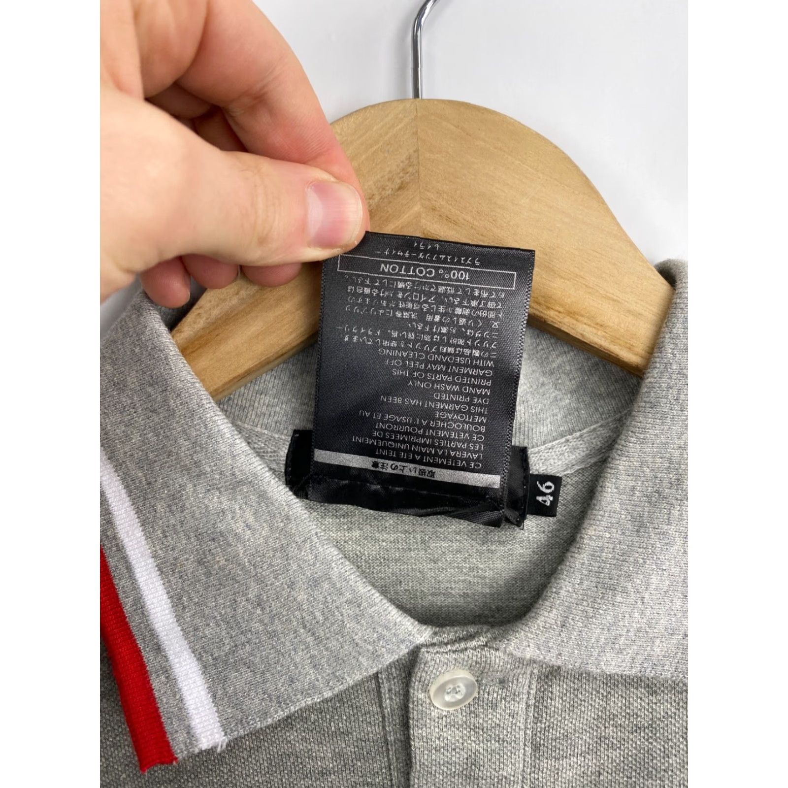 Vintage Kamimura Tokyo Polo T-Shirt Japan Style Gray 46 M Mens Vintage Nike Shirt নয় Size US XXL / EU 58 / 5 - 7 Thumbnail