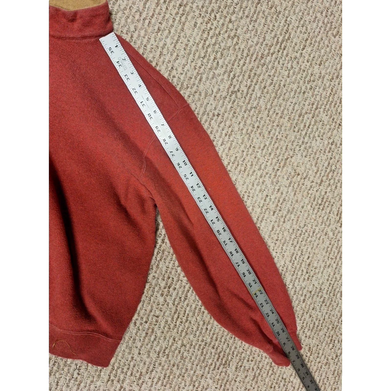 Peter Millar Peter Millar Sweater Mens L Pullover 1/4 Zip Burgundy Knit Sport Preppy Golf Casual Professional Outdoor Season Fall Winter Spring Summer Mens Size US L / EU 52-54 / 3 - 5 Thumbnail