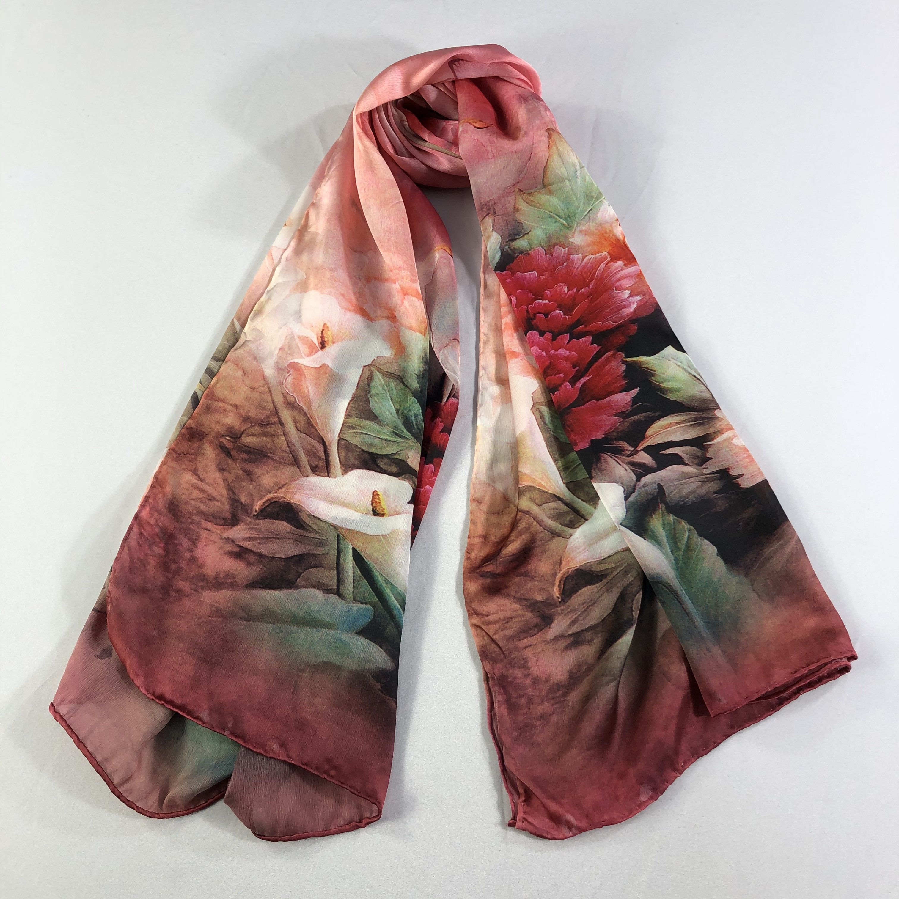 Vintage Vintage Silk Scarf Size ONE SIZE - 2 Thumbnail