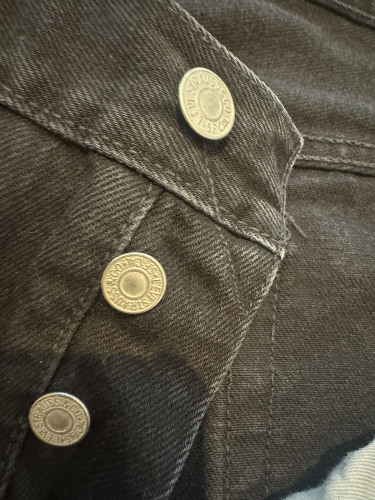 DENIM TEARS × Levi's Denim Tears Cotton Wreath Levi’s 501 – Black (W32) Size US 32 / EU 48 - 10 Thumbnail