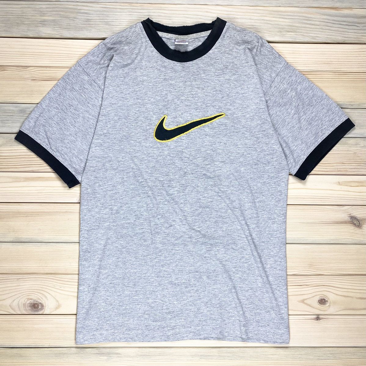 Nike × Vintage Grey Nike Vintage Sport T-shirt Archive Size US M / EU 48-50 / 2 - 2 Thumbnail