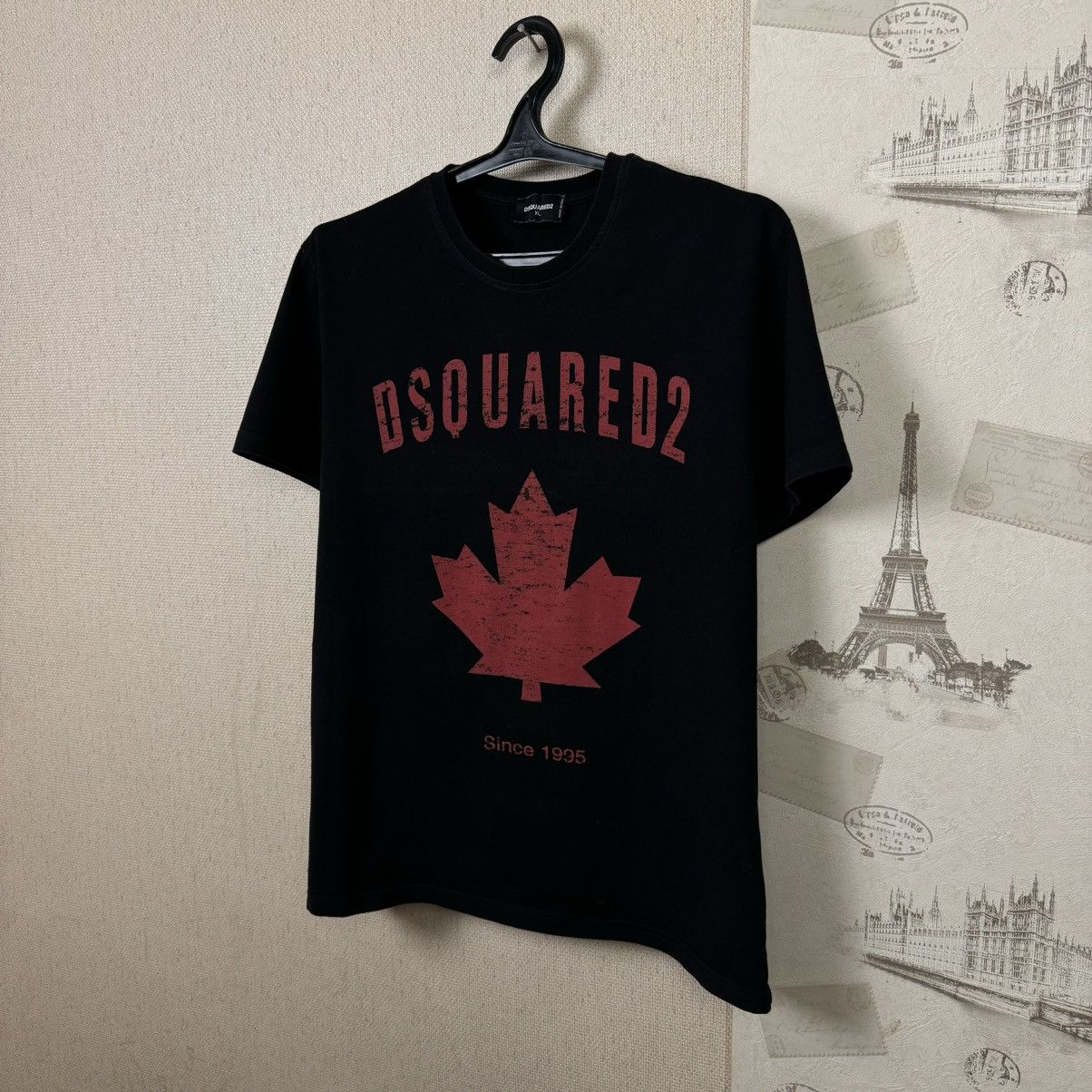 Dsquared2 Dsquared2 T shirt Logo Black Men XL Luxury Streetwear Size US XL / EU 56 / 4 - 10 Thumbnail