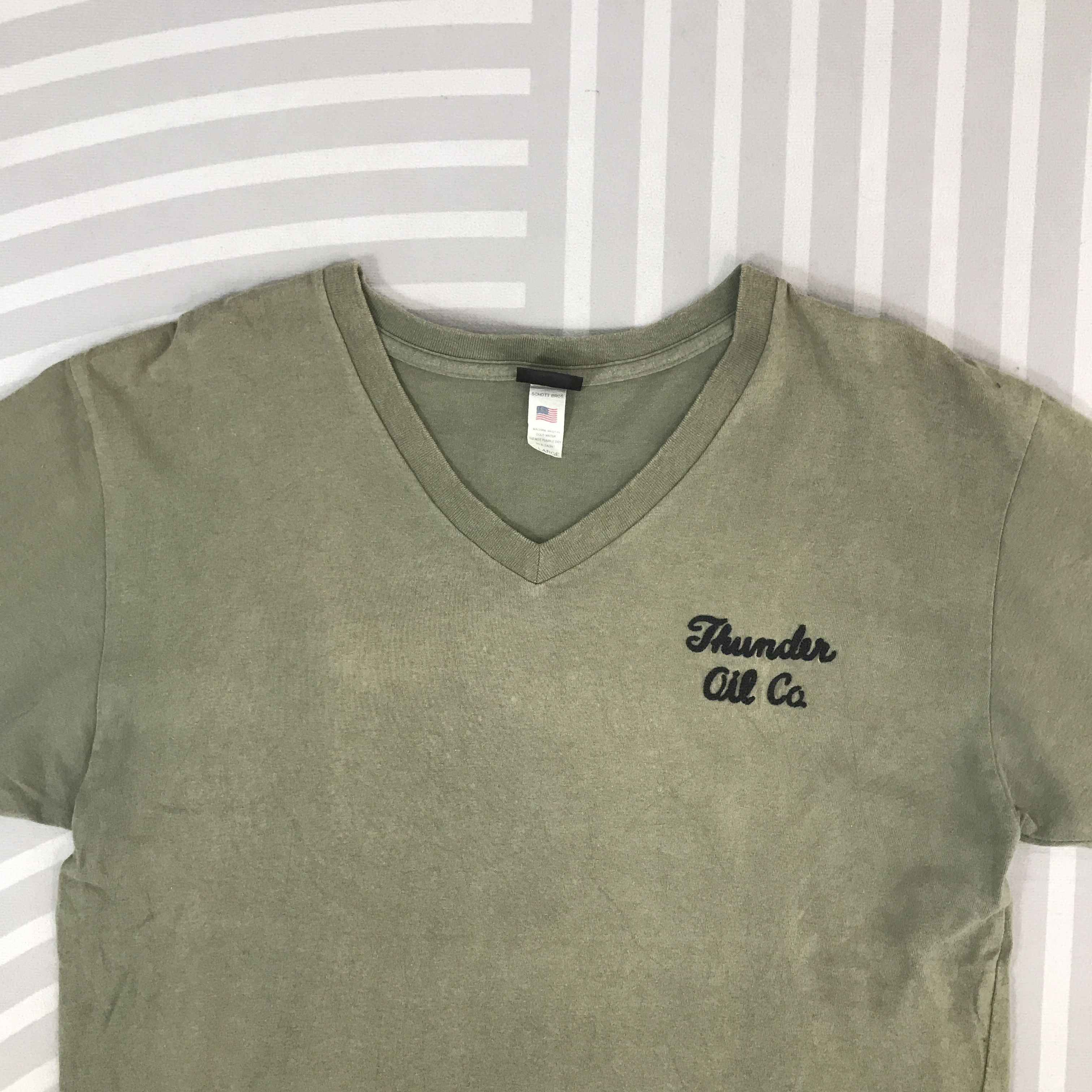 Schott Vintage Schott x Thunder oil co. Design T-shirt Size US M / EU 48-50 / 2 - 3 Thumbnail