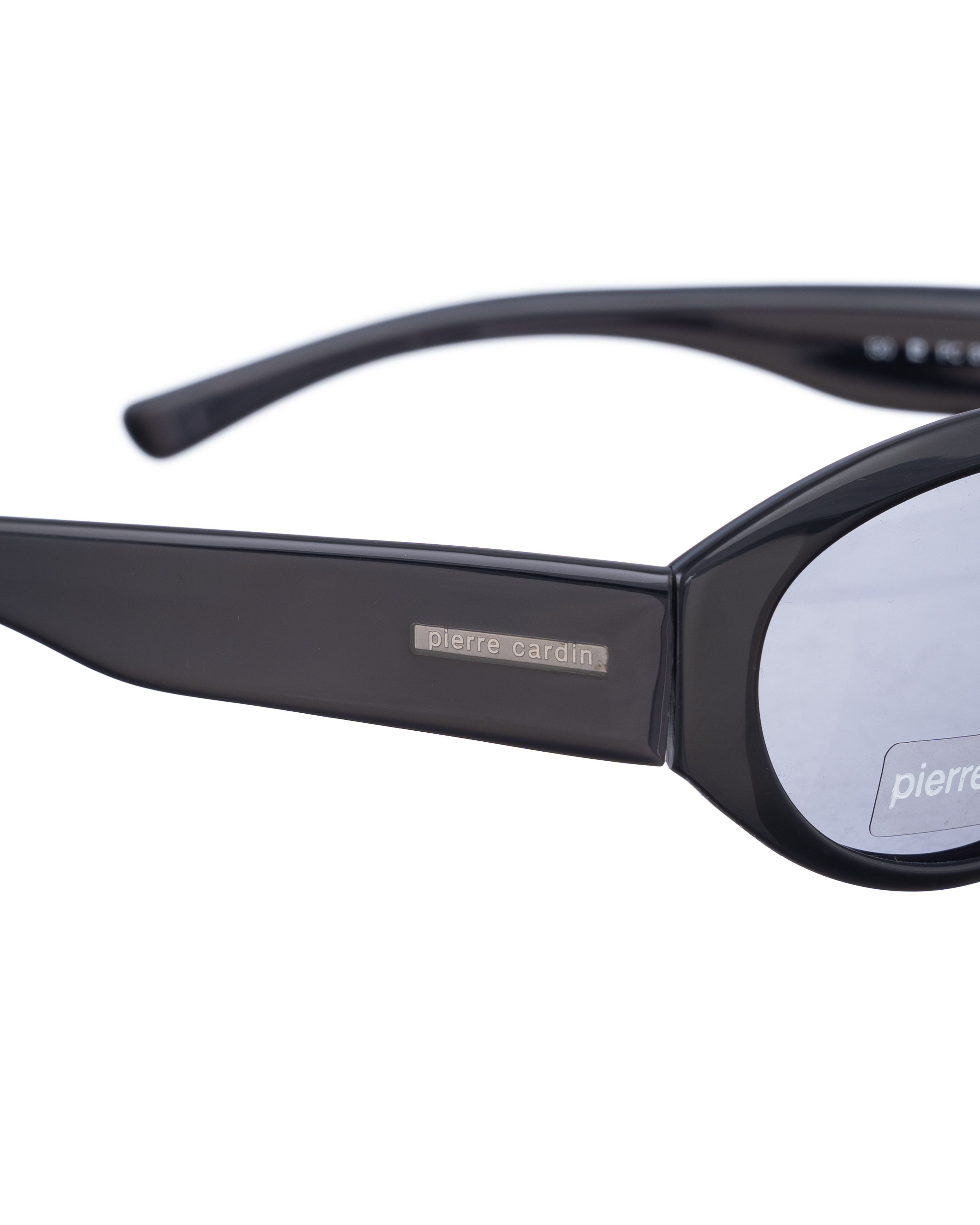 Pierre Cardin Pierre Cardin 00s Classic Chic Black Grey Sunglasses Size ONE SIZE - 3 Thumbnail