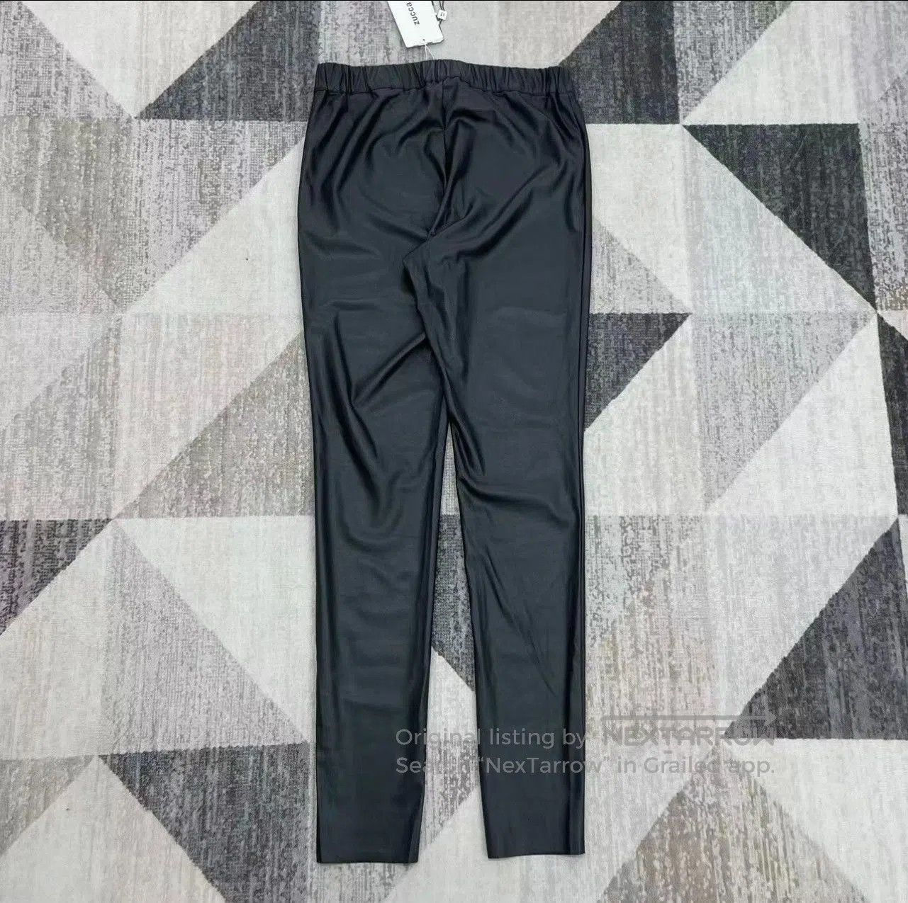 Zucca Zucca Japan Distressed Leather Leggings. Size 26" / US 2 / IT 38 - 3 Thumbnail