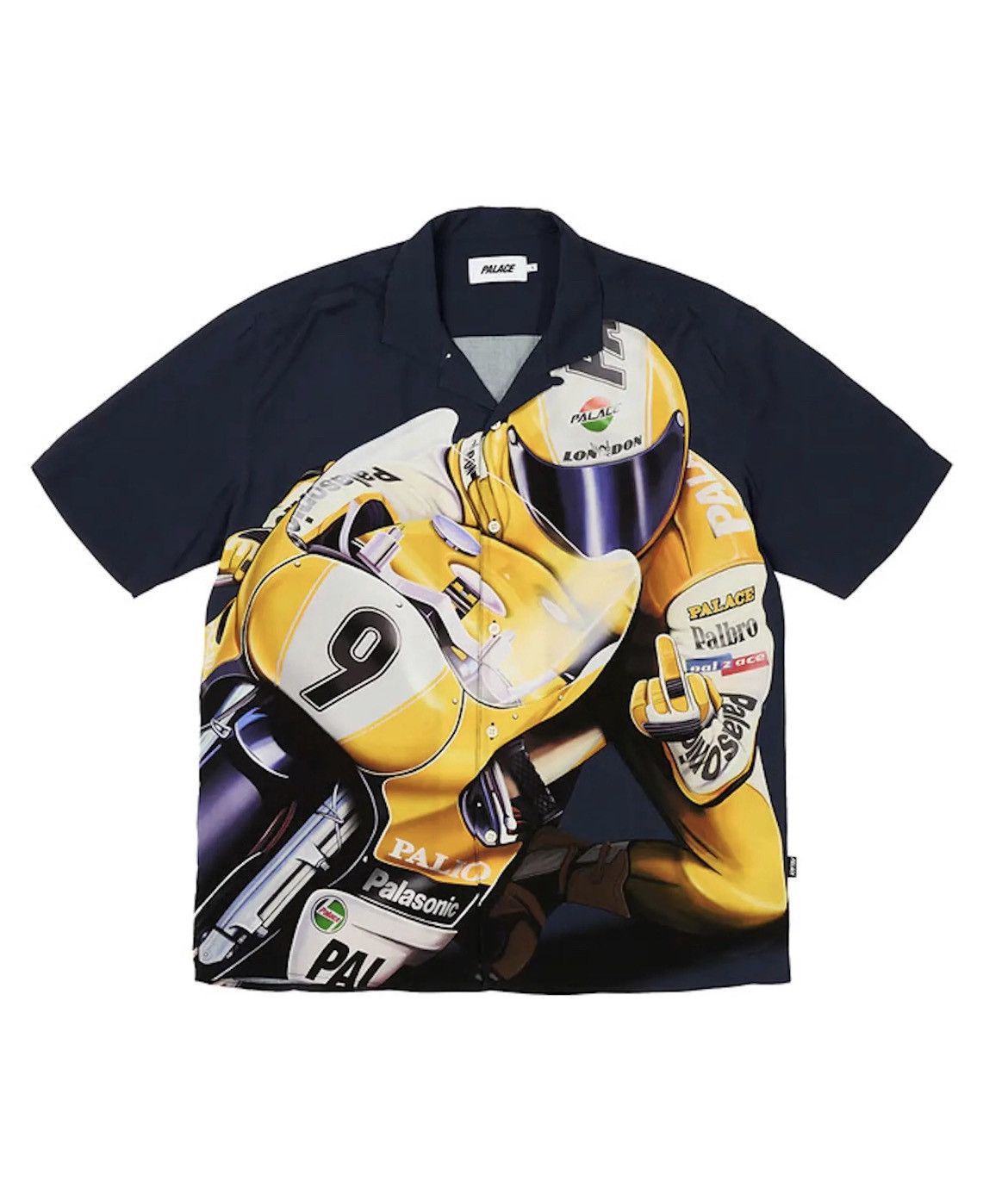 Palace Palace Gassed Up Shirt White | Grailed