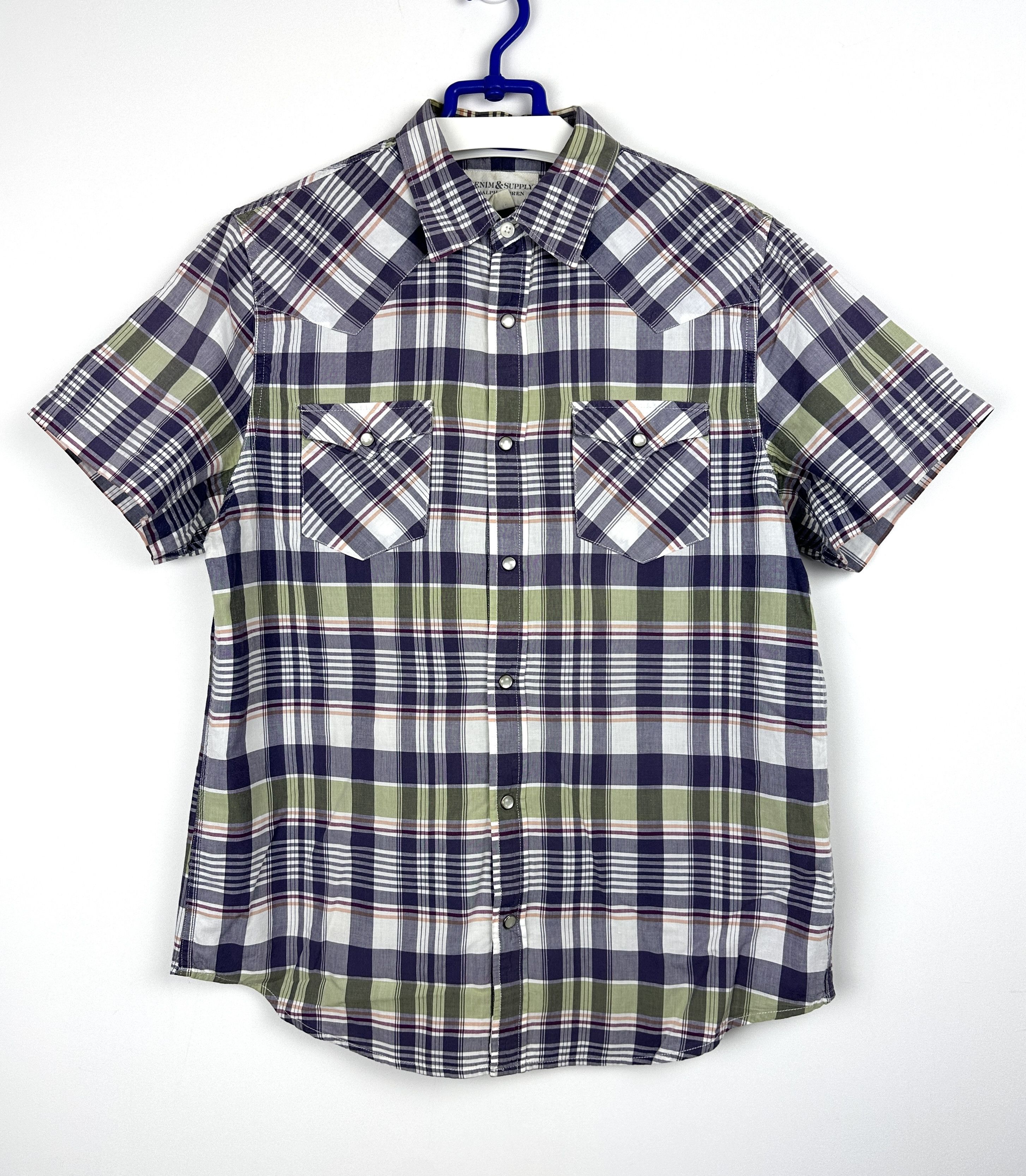 Denim & Supply Ralph Lauren Denim & Supply Ralph Lauren checked shirt western Size US L / EU 52-54 / 3 - 1 Thumbnail