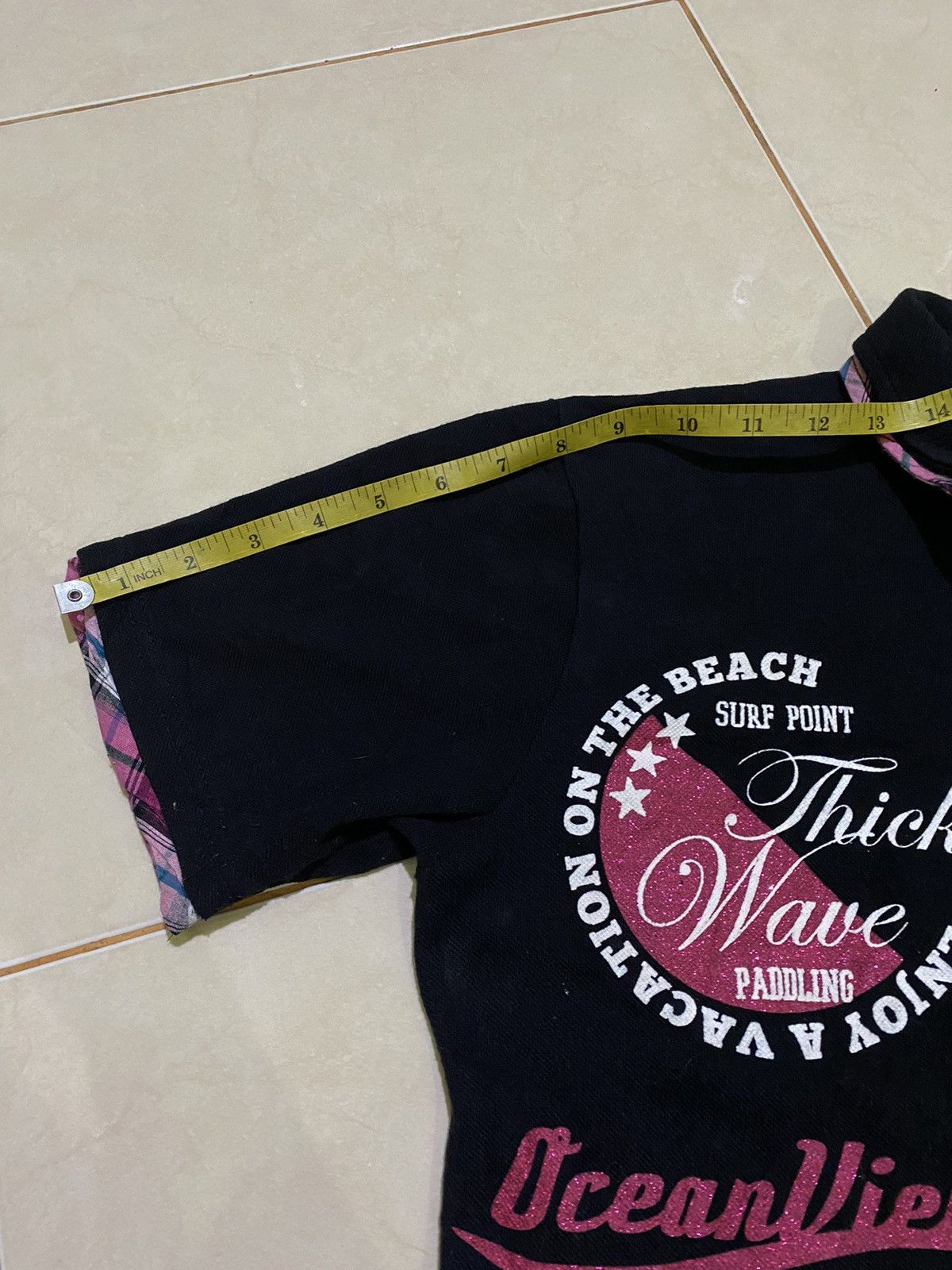 Hysteric Glamour Y2k We surf double layer ifsixwasnine polo tshirt Size US L / EU 52-54 / 3 - 13 Thumbnail