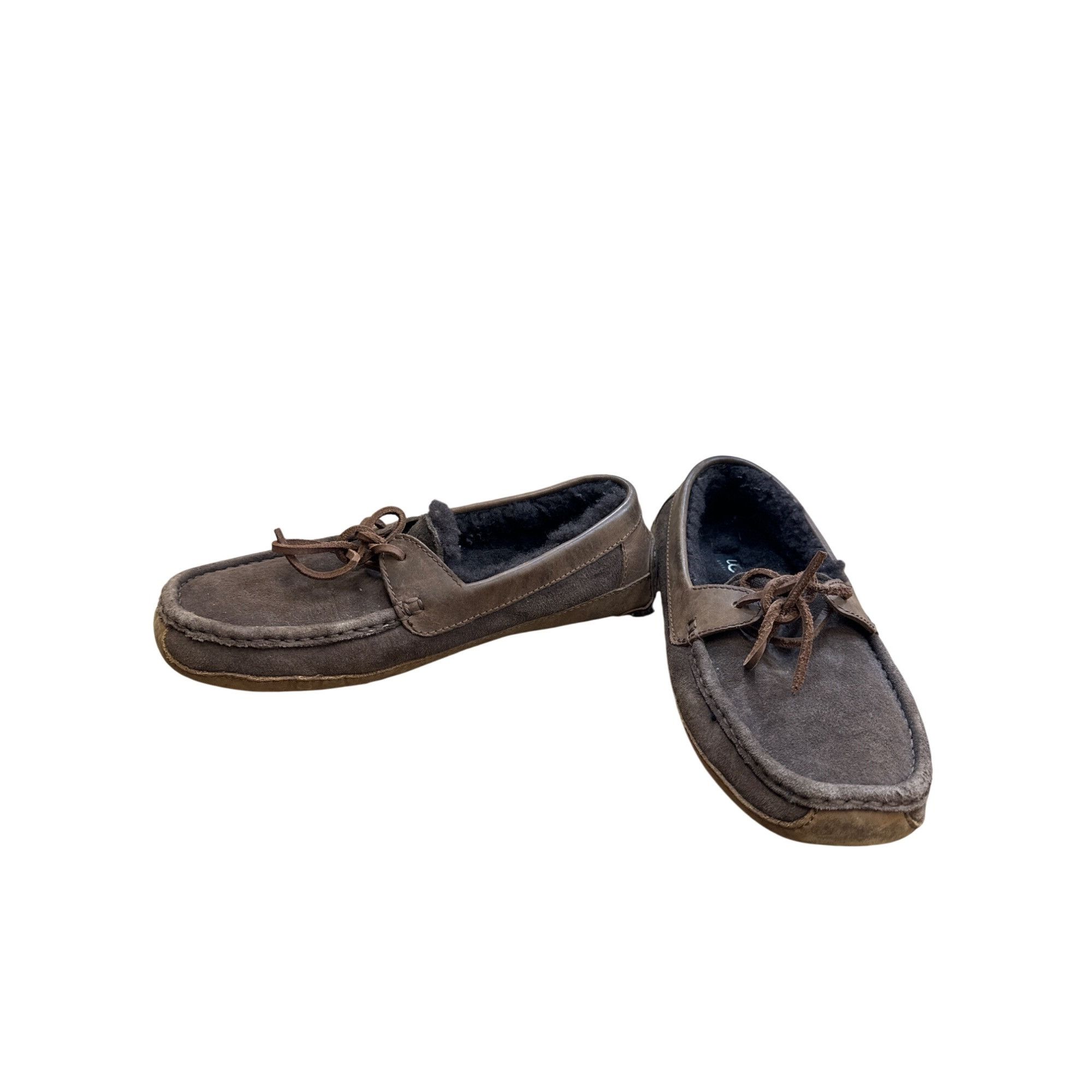 Ugg UGG Mens Brown Suede Moccasins Size 8 SKU 6905 Size US 8 / EU 41 - 3 Thumbnail