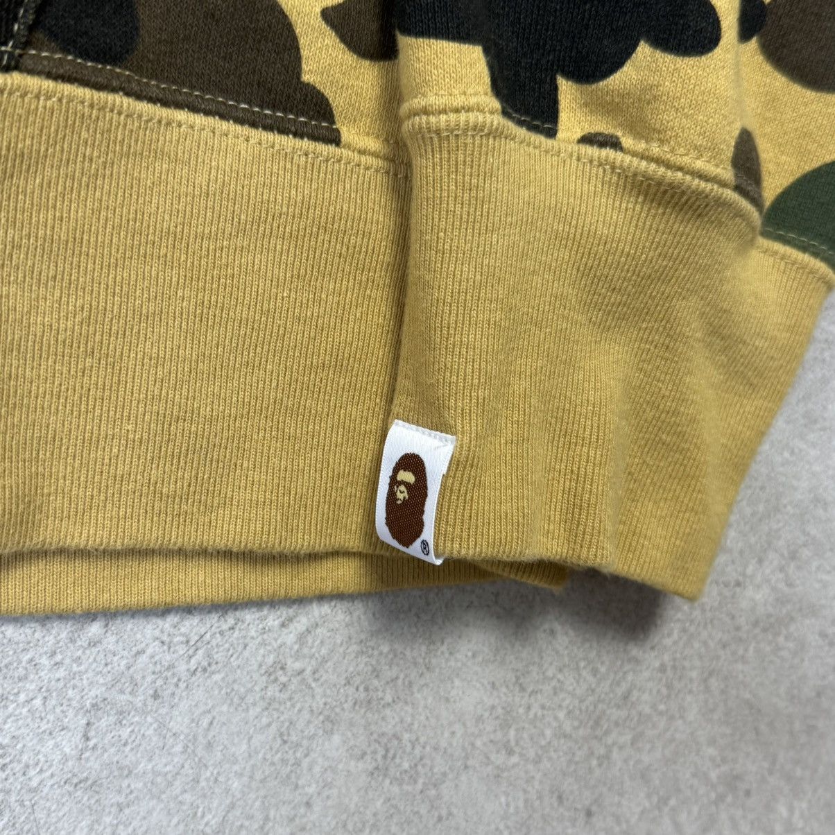 Bape New Bape 1st Camo PONR Full Zip Shark Hoodie Size US L / EU 52-54 / 3 - 6 Thumbnail