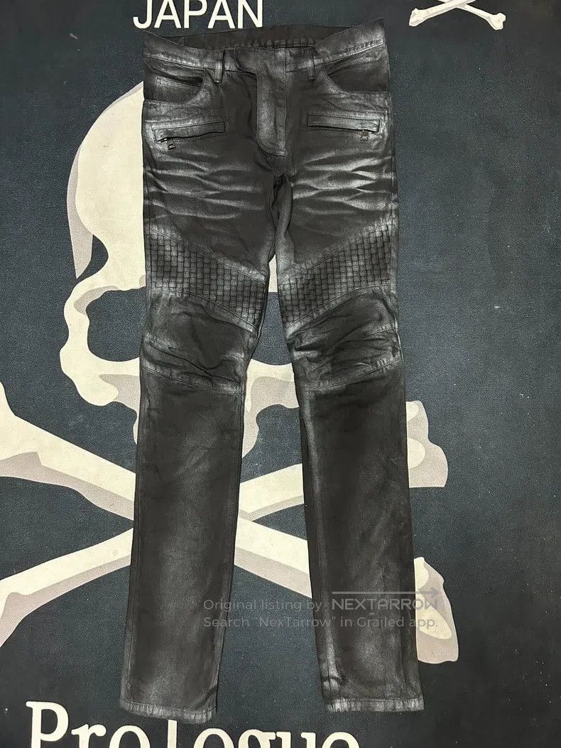 Balmain BALMAIN Biker Jeans Size US 31 - 1 Thumbnail