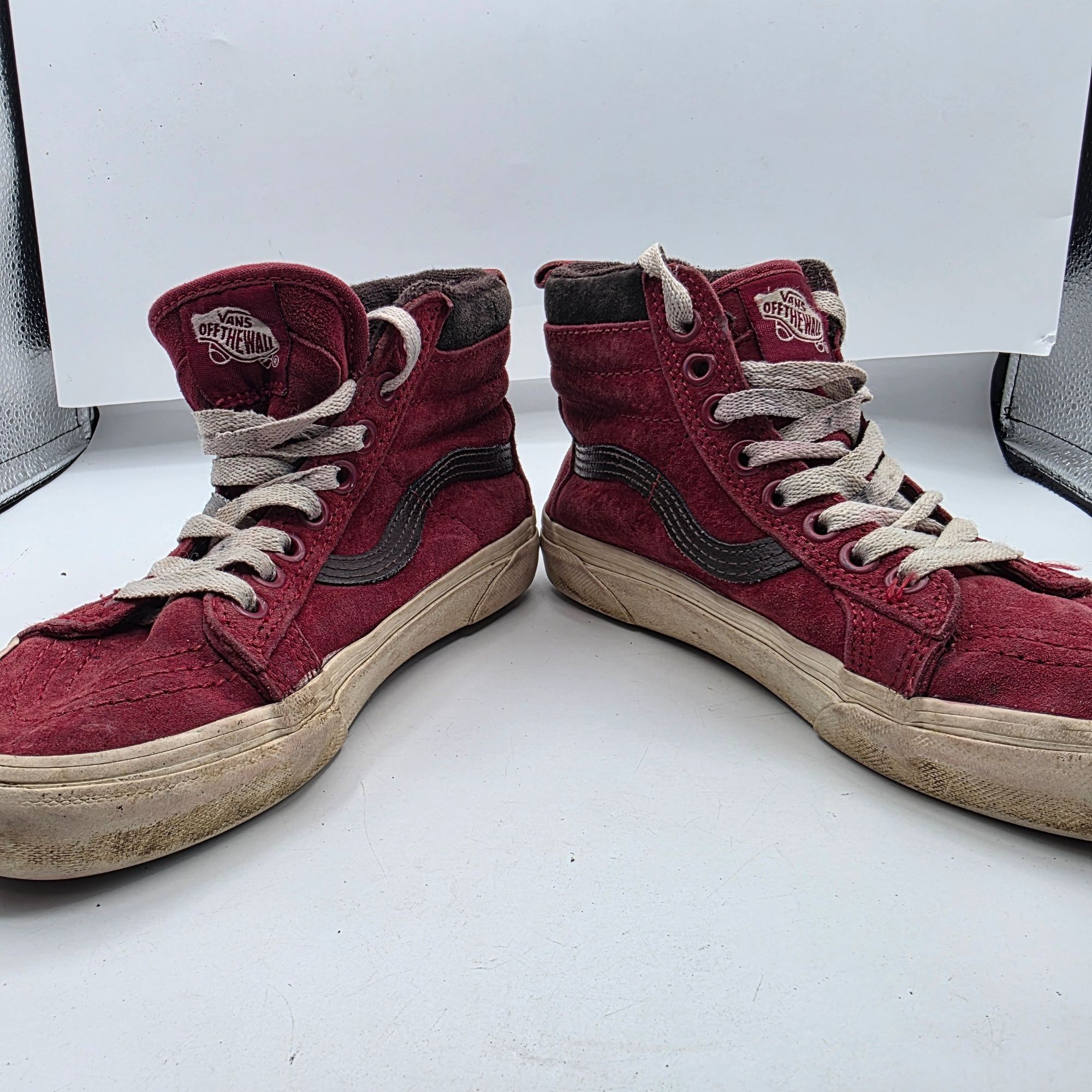 Vans Vans Sk8-Hi MTE Womens Size 6 Biking Red High Top Shoes Camp Size US 6 / IT 36 - 3 Thumbnail