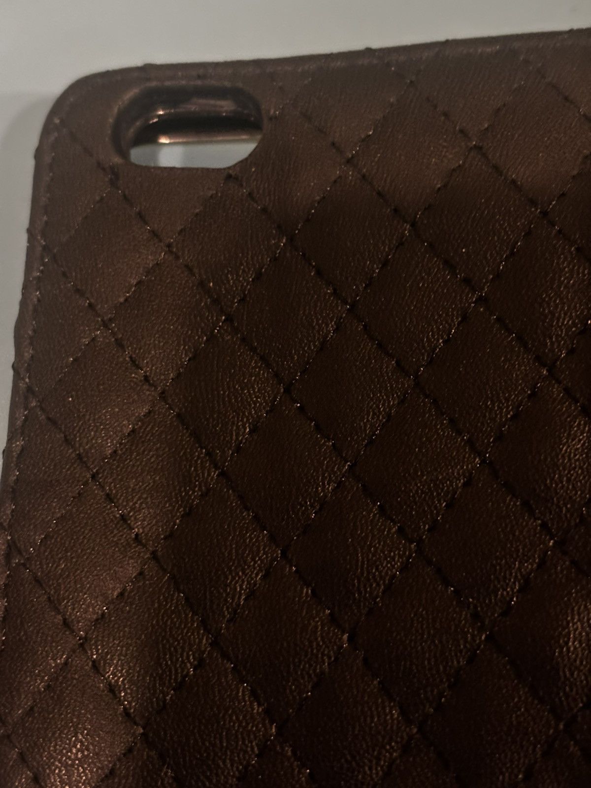 Other Black Quilted Wallet Phone Case with Chain Strap Size ONE SIZE - 8 Thumbnail