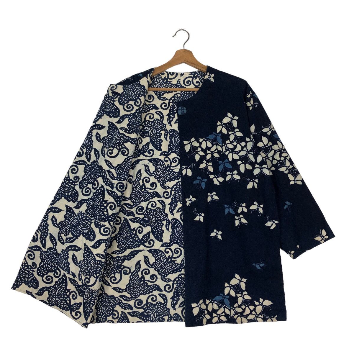 Blue Blue Japan Vintage Full Print BlueBlue Japan Design Jacket Traditional Size US M / EU 48-50 / 2 - 9 Thumbnail