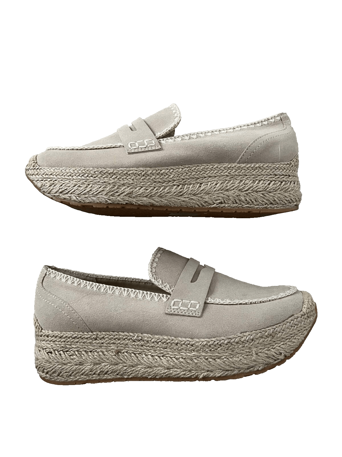 Dolce Vita Dolce Vita Jalia Platform Suede Shoes Loafers Dune ( 10 ) Size US 10 / IT 40 - 1 Thumbnail