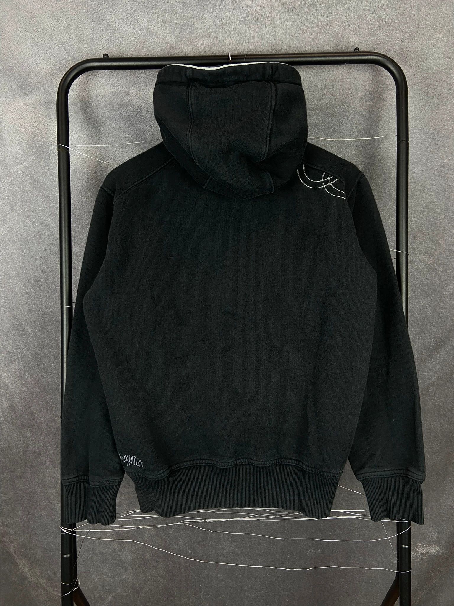 Swagger Zip Hoodie McKenzie black vintage embroidery streetwear Size US S / EU 44-46 / 1 - 6 Thumbnail