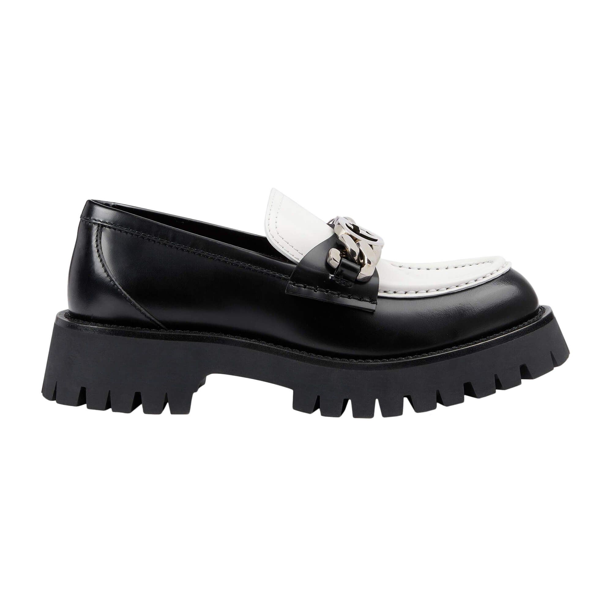 Gucci Interlocking G Chain Loafers SIZE 38