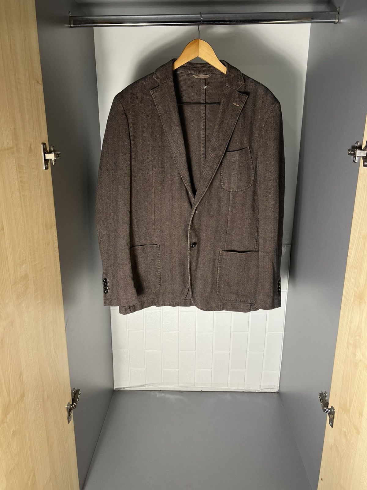 L.B.M. 1911 VINTAGE L.B.M 1911 LIMITED EDITION WOOL COAT SUIT DESIGNER Size 54R - 1 Thumbnail