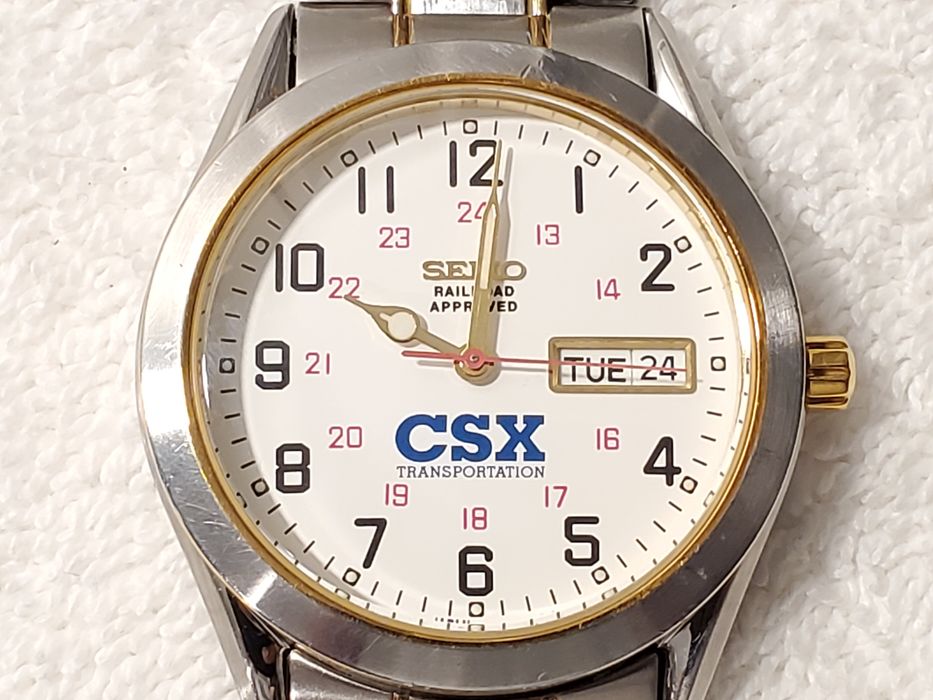 Seiko Vintage Seiko Day Date Men's One Jewel Quartz Watch Grailed