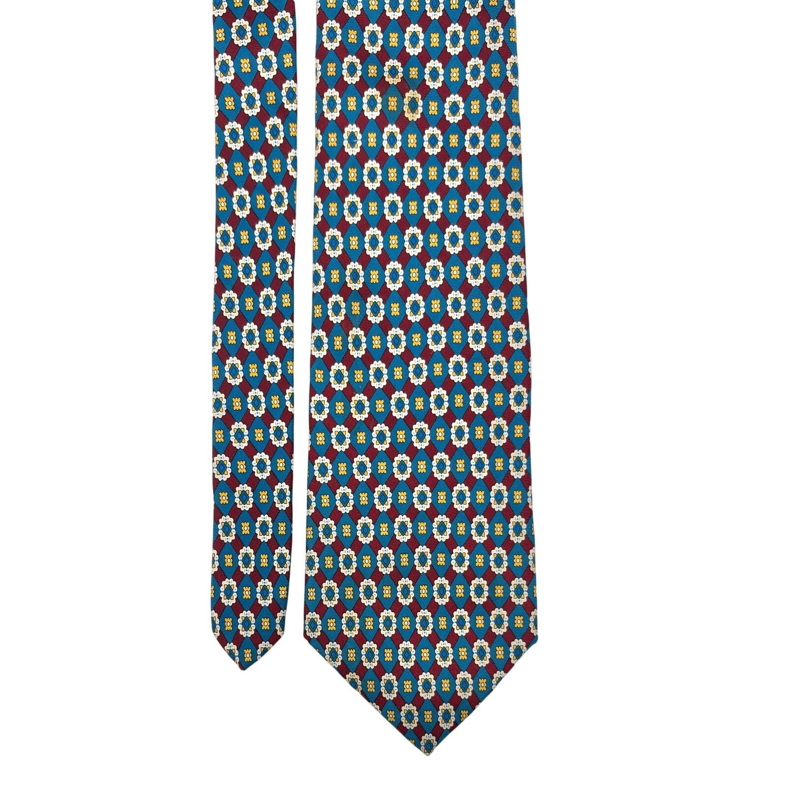 Christian Dior Monsieur Christian Dior Abstract Pattern Tie Size ONE SIZE - 1 Thumbnail