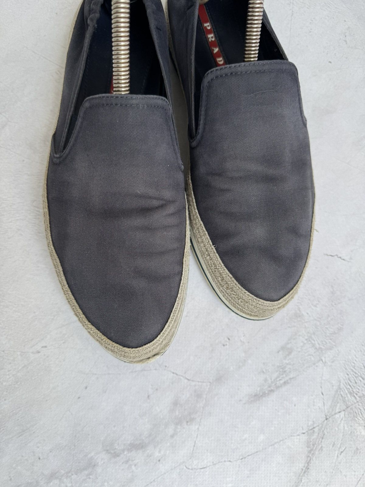Prada Prada Loafers Blue Casual Shoes Men Size US 7.5 / EU 40-41 - 10 Thumbnail