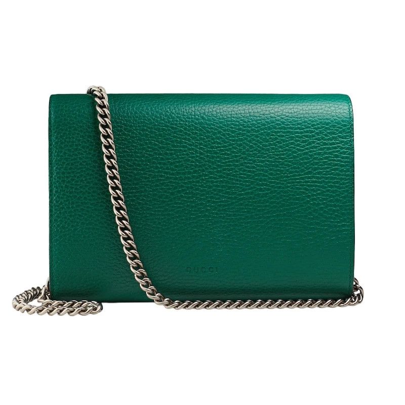 Gucci GUCCI Dionysus Emerald Green Chain Wallet New/Auth Size ONE SIZE - 3 Thumbnail