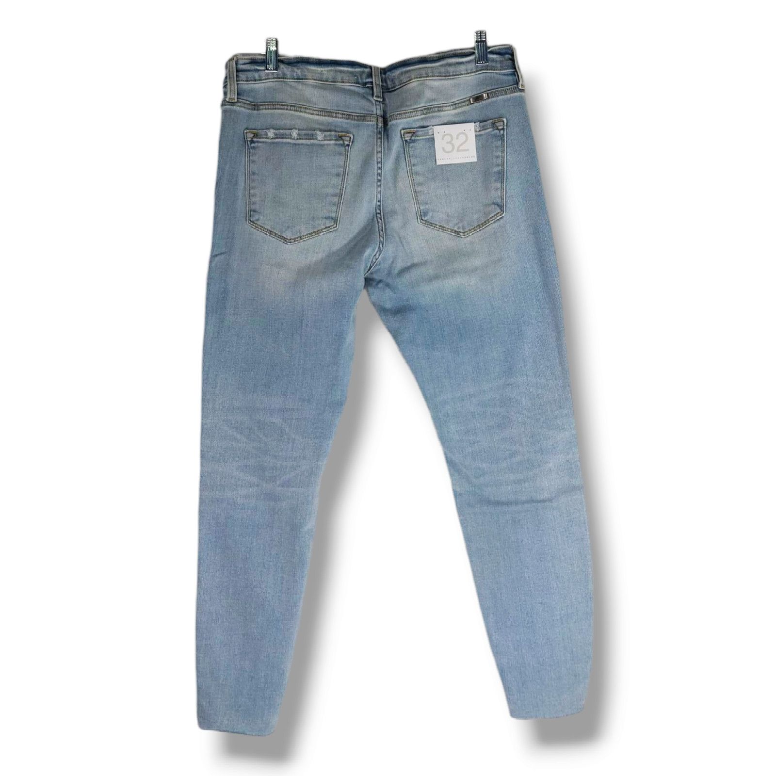 Other NWT Kancan Skinny Denim Jeans Sz. 32x28 Light Stone Blue Size 32" / US 10 / IT 46 - 3 Thumbnail