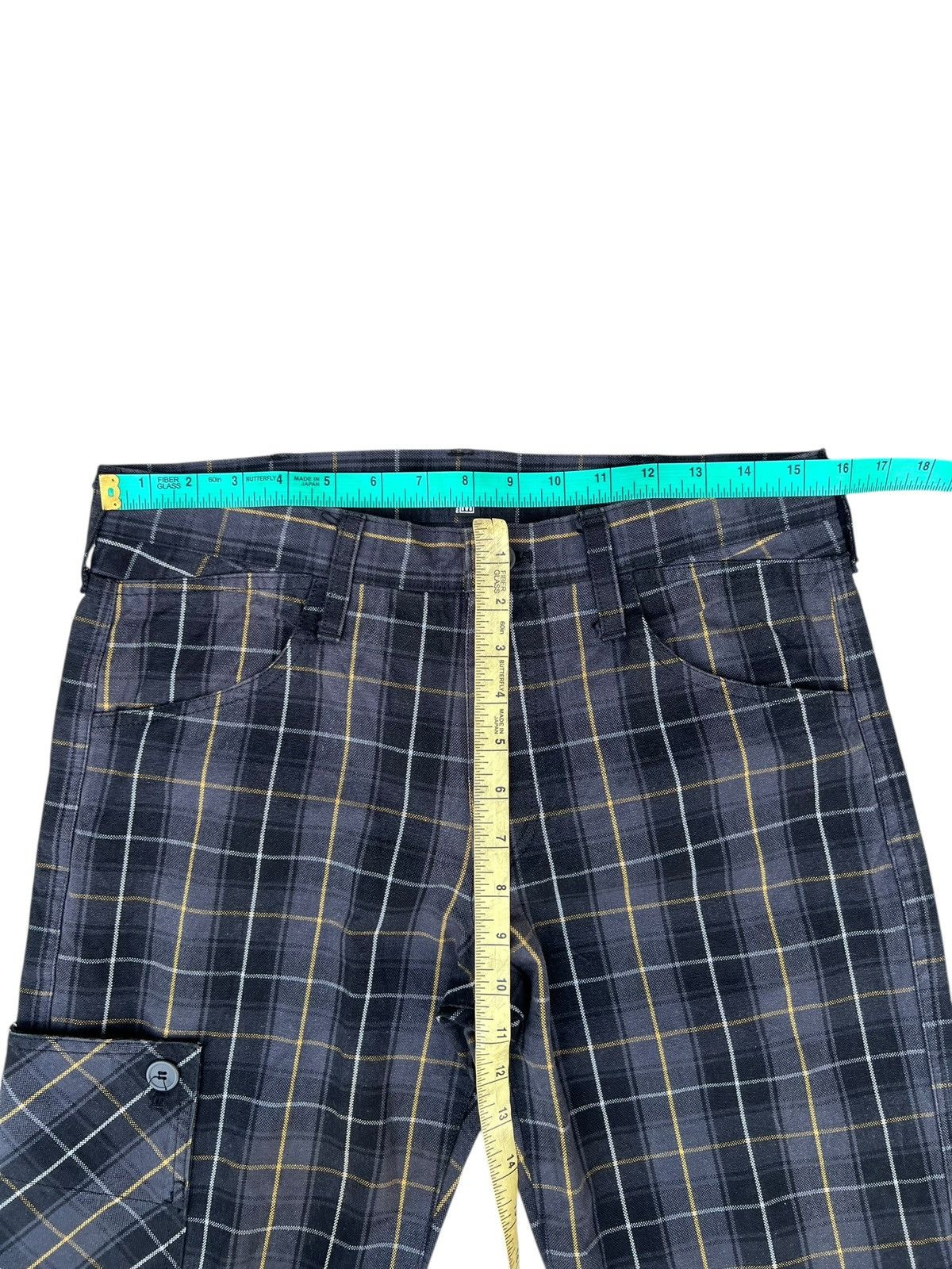 Beauty Beast Vintage Milk Boy Japan Tartan Cargo Trouser Pant Size US 30 / EU 46 - 4 Thumbnail
