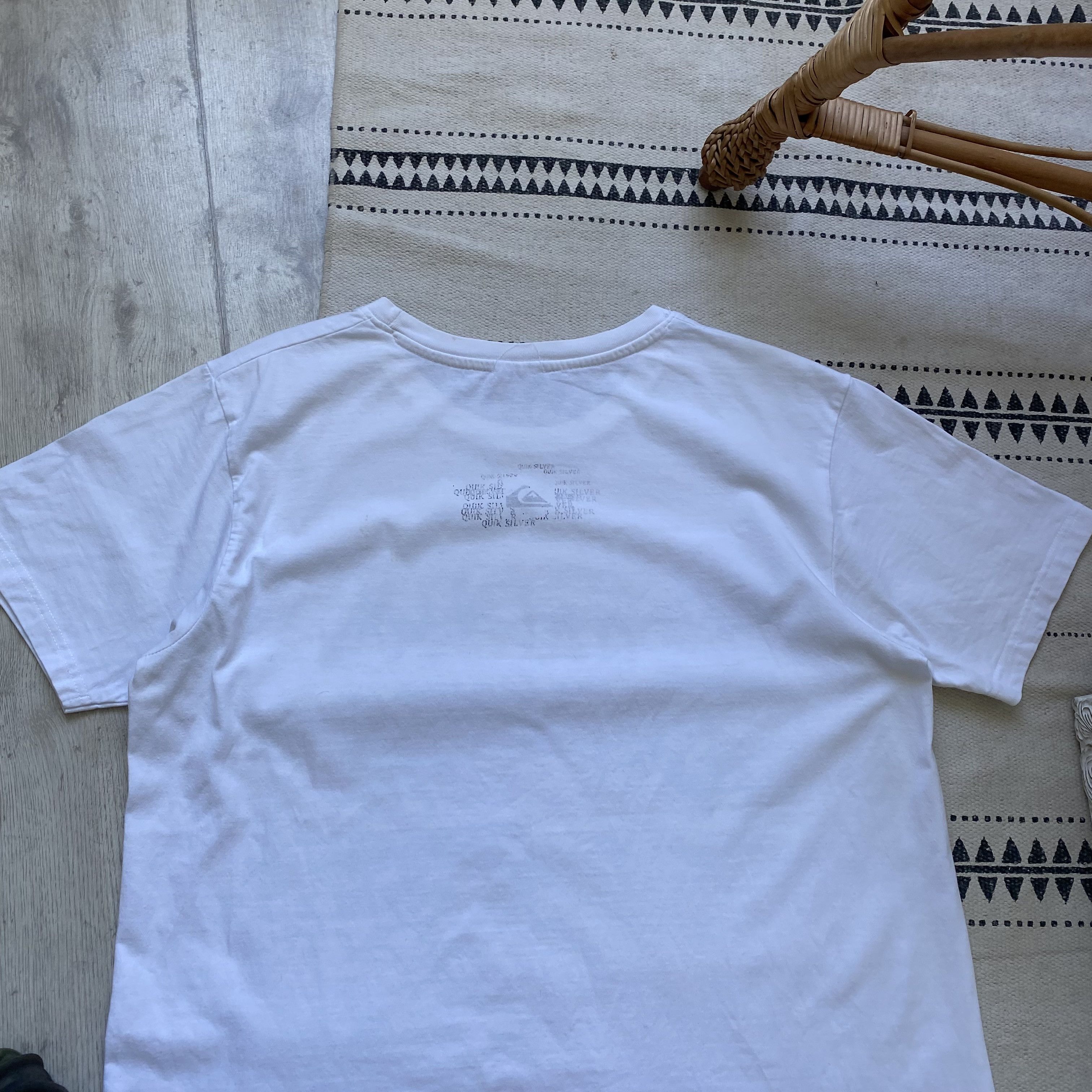 Quiksilver 🏄🏻‍♂️Vintage 90s QUIKSILVER Tee Y2K oneill billabong fubu Size US M / EU 48-50 / 2 - 7 Thumbnail