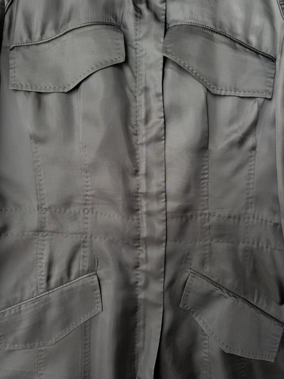 Gucci Gucci Tom Ford SS03 4 Pocket Ruffled Tailored Jacket Size S / US 4 / IT 40 - 5 Thumbnail