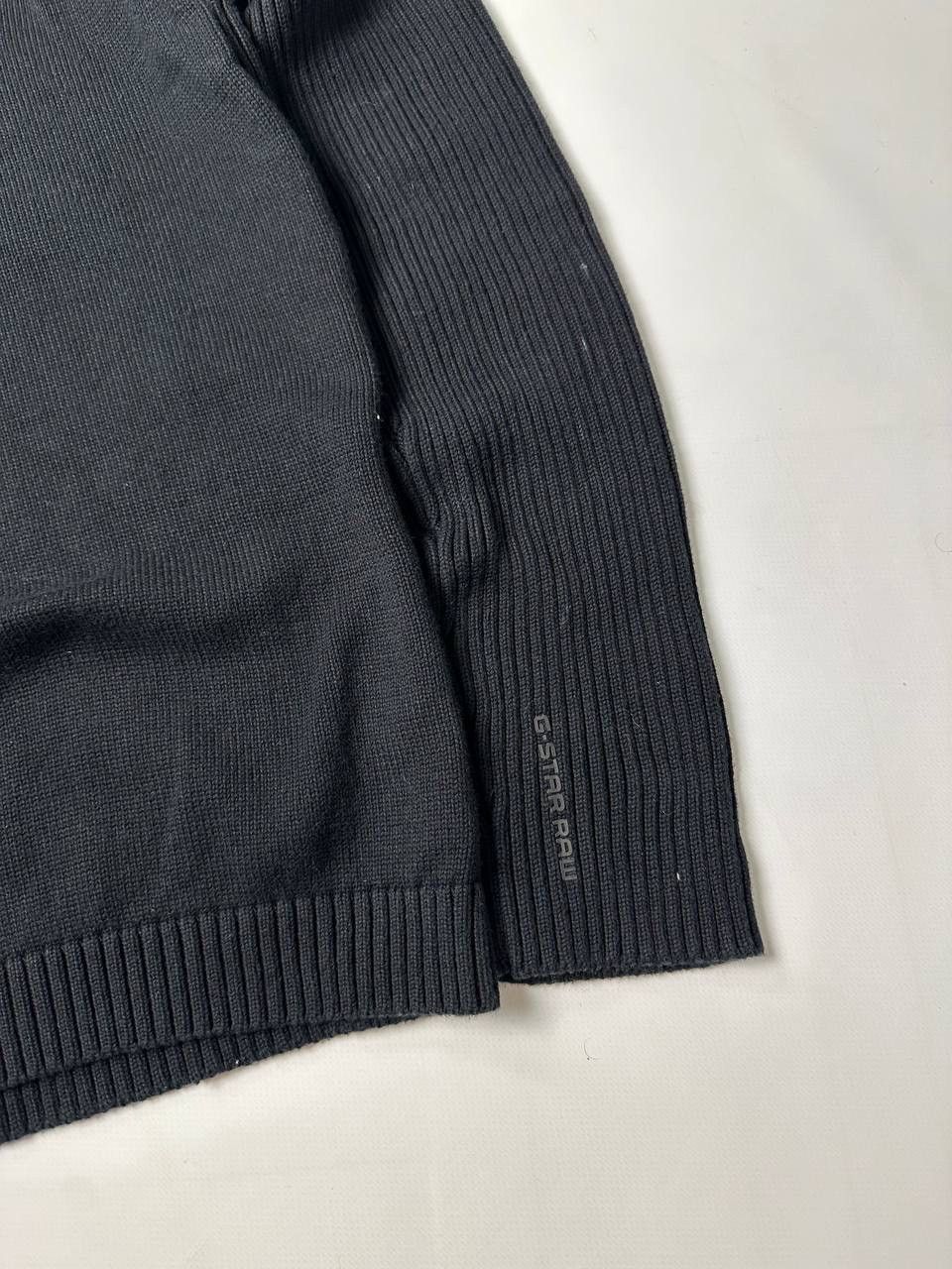 G-Star 🔥G-Star Vintage Cable Knite Sweater Big Logo RAW Size US XL / EU 56 / 4 - 2 Thumbnail