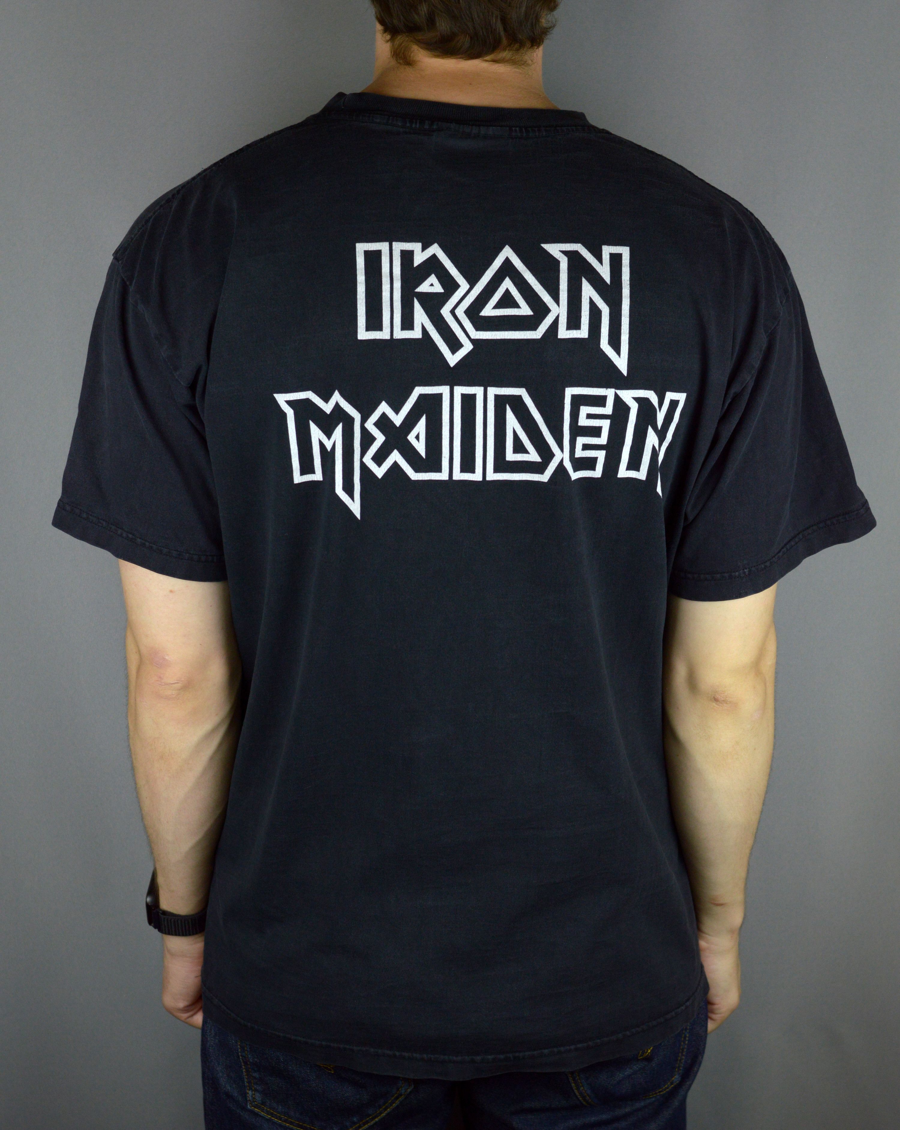 Iron Maiden Vintage Iron Maiden Dance Of Death t shirt Size US XL / EU 56 / 4 - 2 Thumbnail