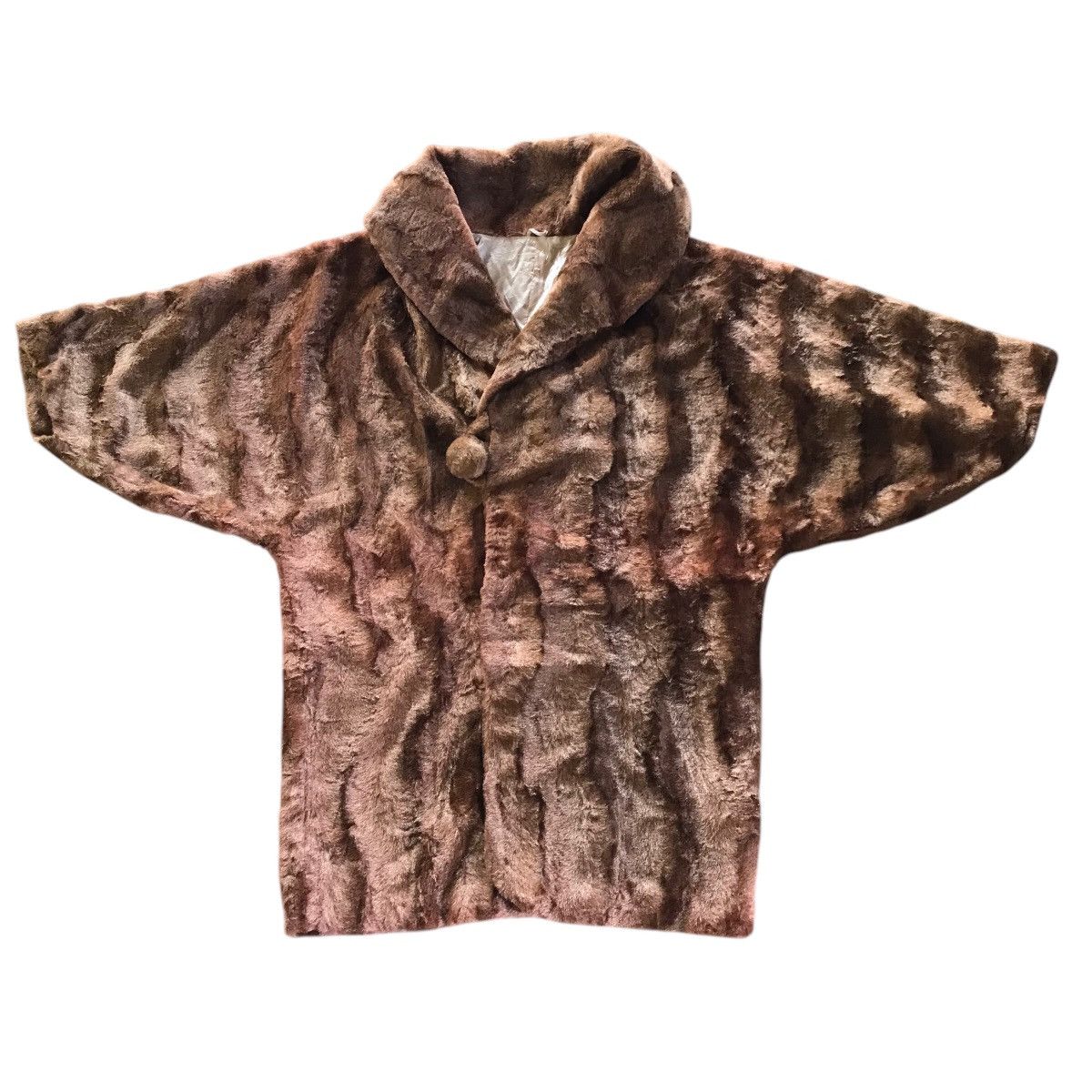 POST ARCHIVE FACTION (PAF) Fur Jacket Cardigan Style Size US L / EU 52-54 / 3 - 1 Thumbnail