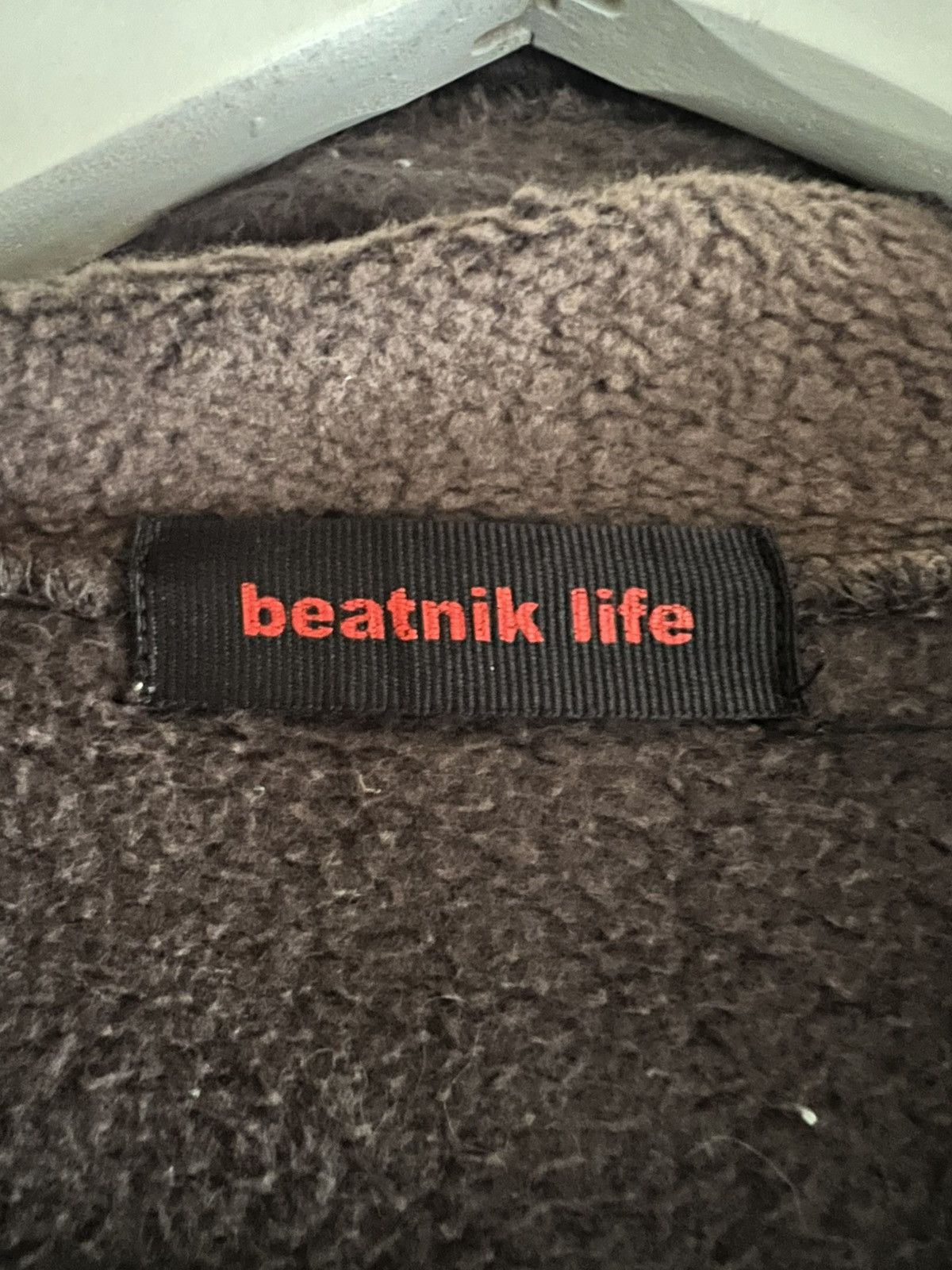 Japanese Brand 🔥 Beatnik Life Hoodie–Rare Japan Streetwear Gun Print Design Size US L / EU 52-54 / 3 - 8 Thumbnail
