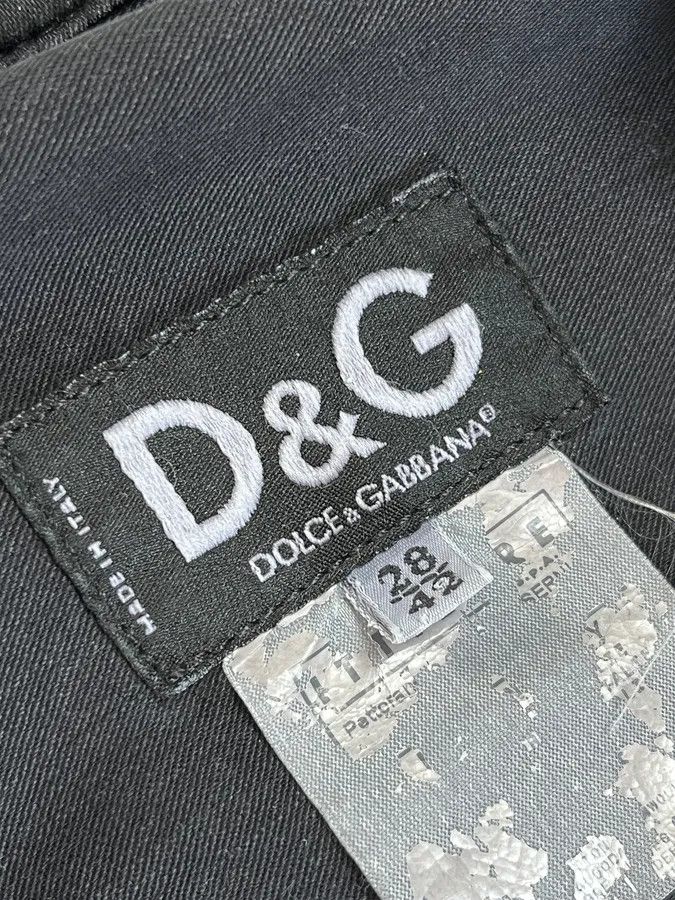 Dolce & Gabbana SS2004 Dolce & Gabbana Black Eyeled Jacket Size S / US 4 / IT 40 - 10 Thumbnail