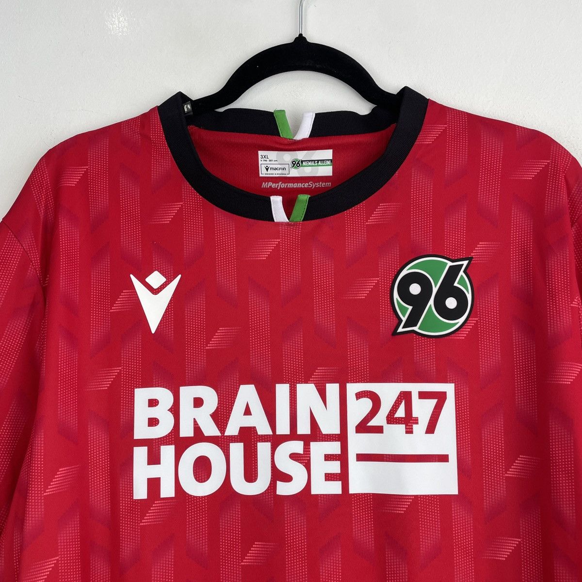 Macron Hannover 96 Home Jersey Shirt Men 2023/2024 size 3XL Size US XXL / EU 58 / 5 - 2 Thumbnail