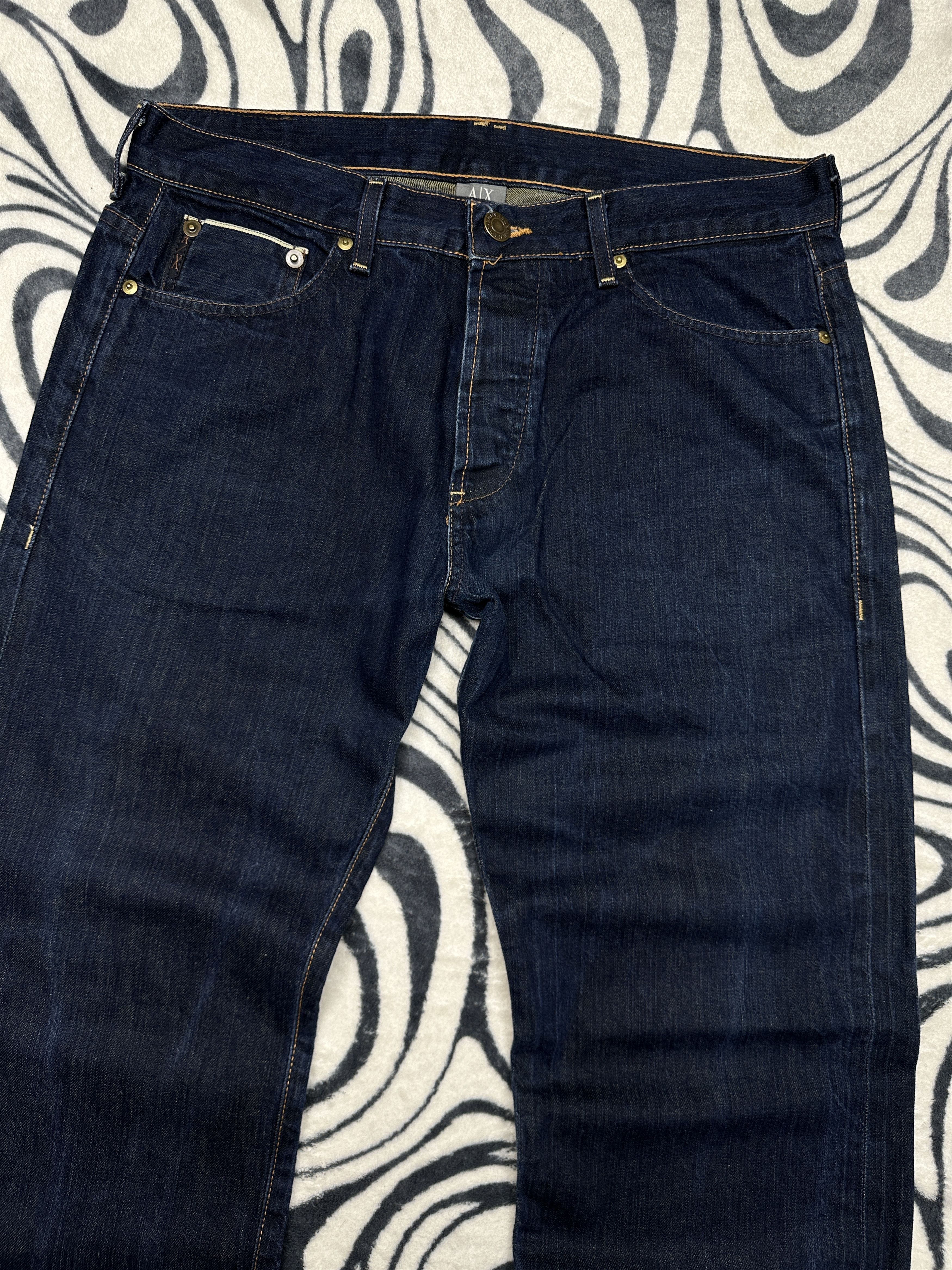 Armani Exchange Armani Exchange Mens Salvage Denim Pants Jeans Size US 34 / EU 50 - 6 Thumbnail
