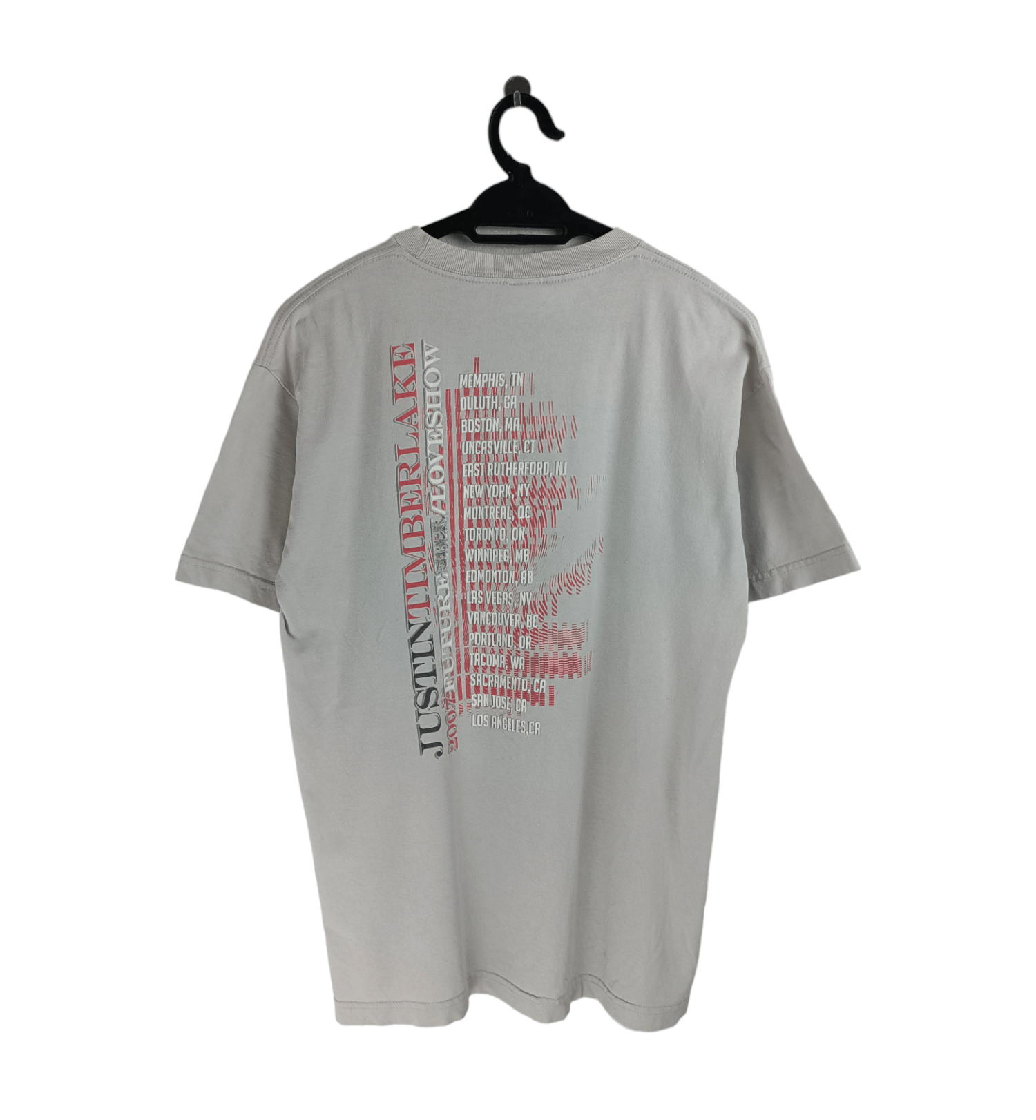 Band Tees VINTAGE '07 JUSTIN TIMBERLAKE FUTURESEX LOVESHOW VERY RARE Size US M / EU 48-50 / 2 - 2 Thumbnail