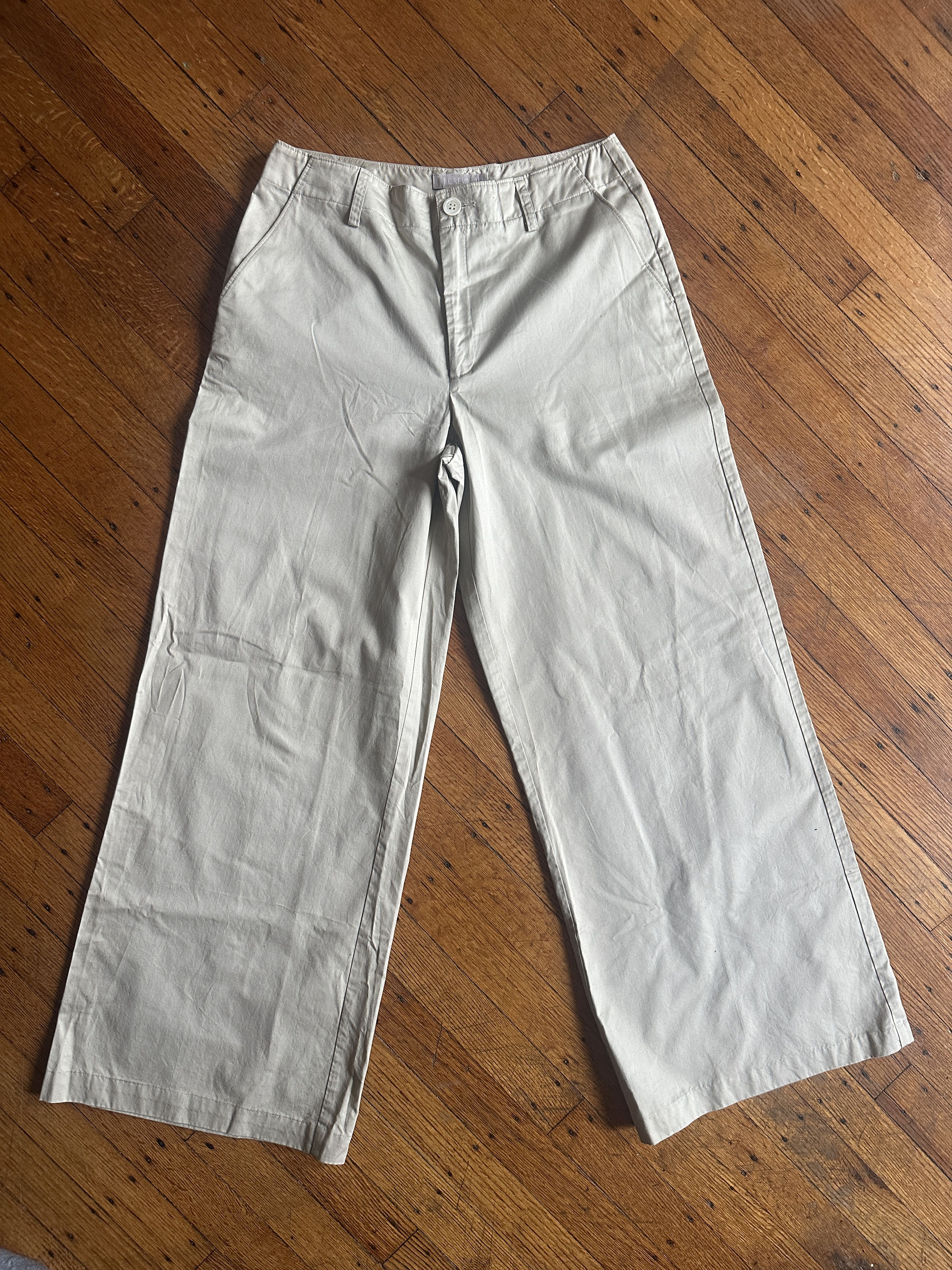 J.Crew Vintage J. Crew chinos dress khakis wmns size 8 Size 30" / US 8 / IT 44 - 1 Thumbnail