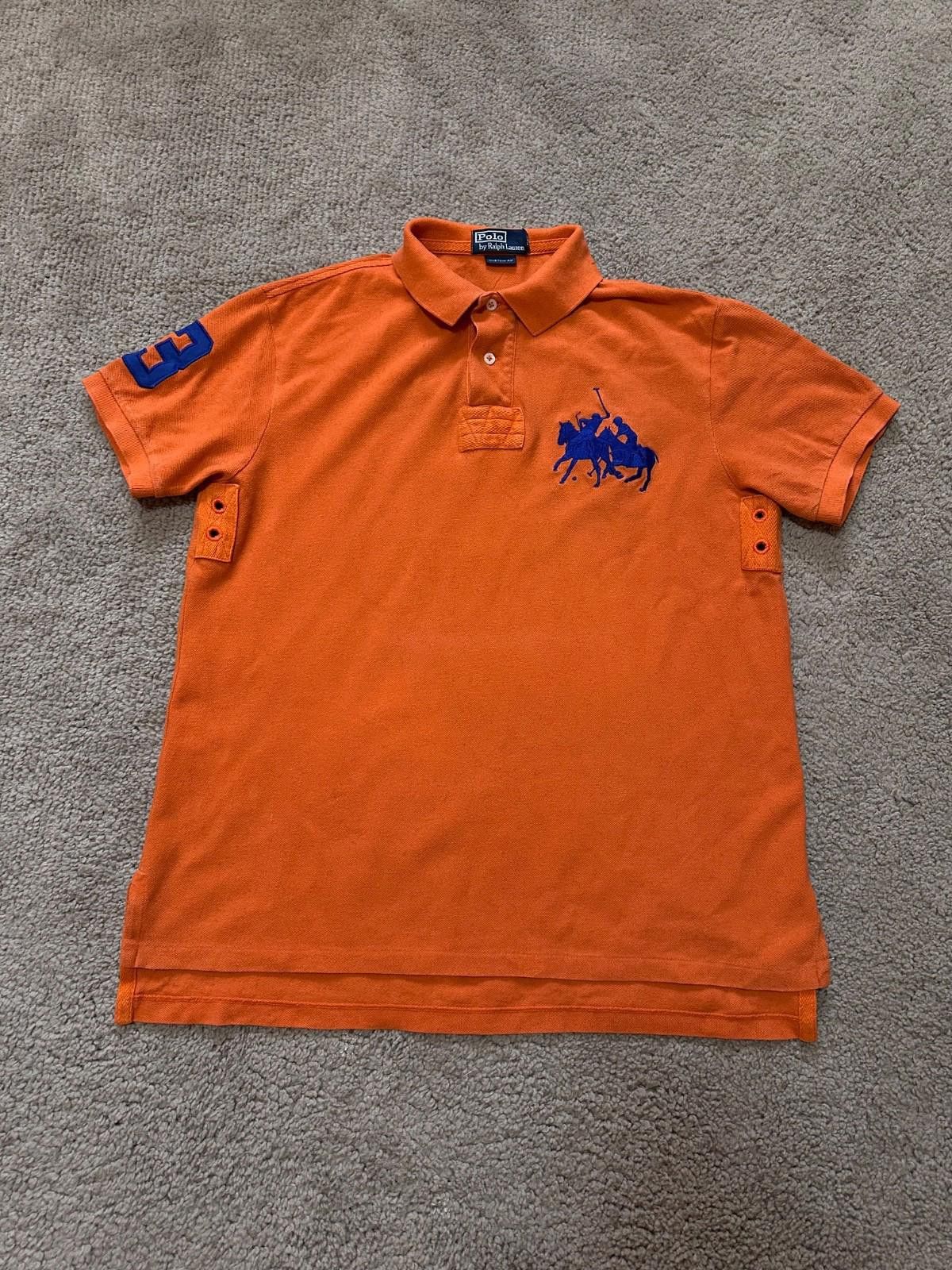 Polo Ralph Lauren Vintage Polo Ralph Lauren #3 big logo rugby polo shirt 90’s Size US L / EU 52-54 / 3 - 1 Thumbnail