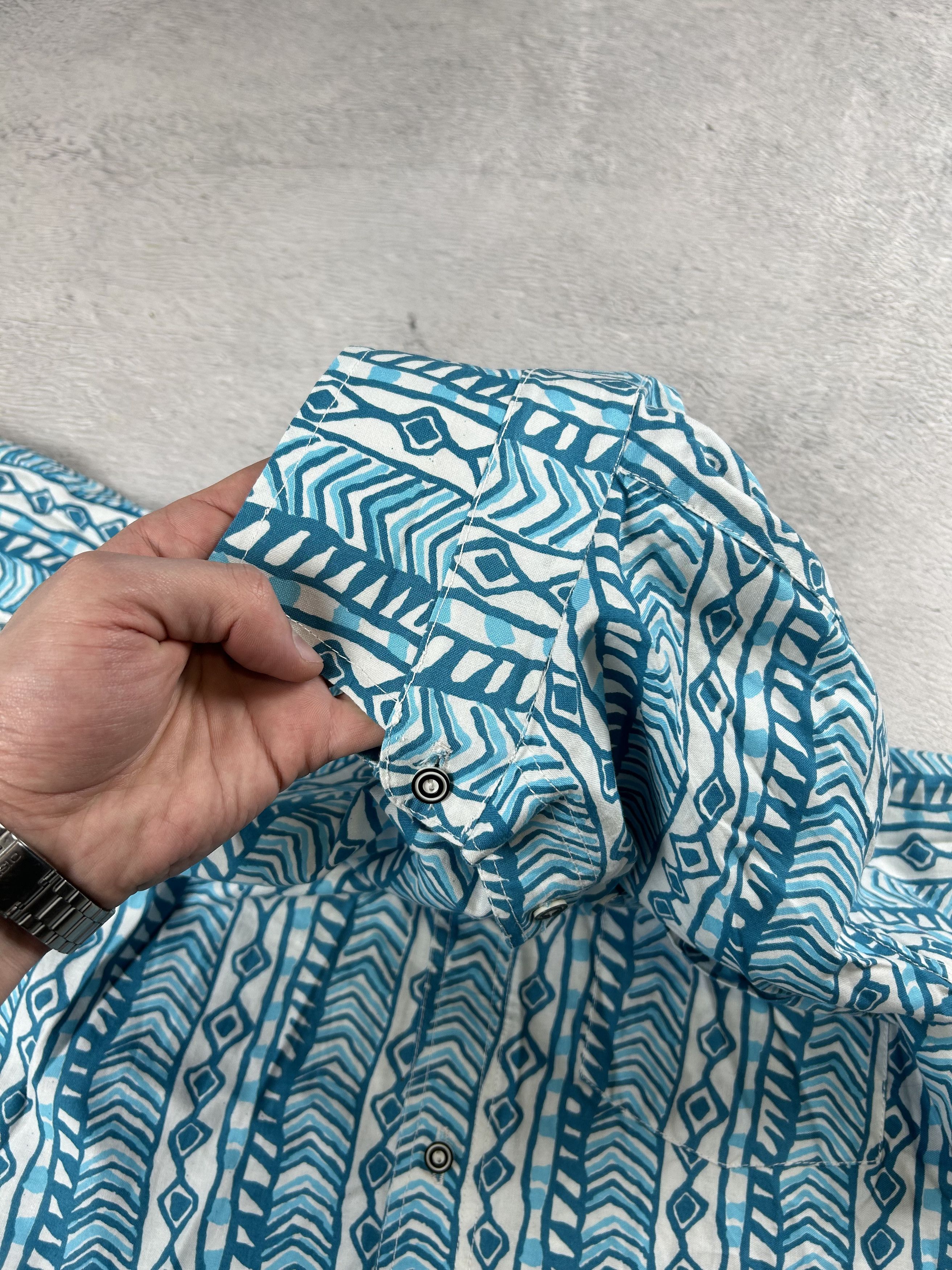 Flannel × Japanese Brand × Vintage Vintage Oldmoney style shirts Monogram AOP Mambo style Size US L / EU 52-54 / 3 - 9 Thumbnail