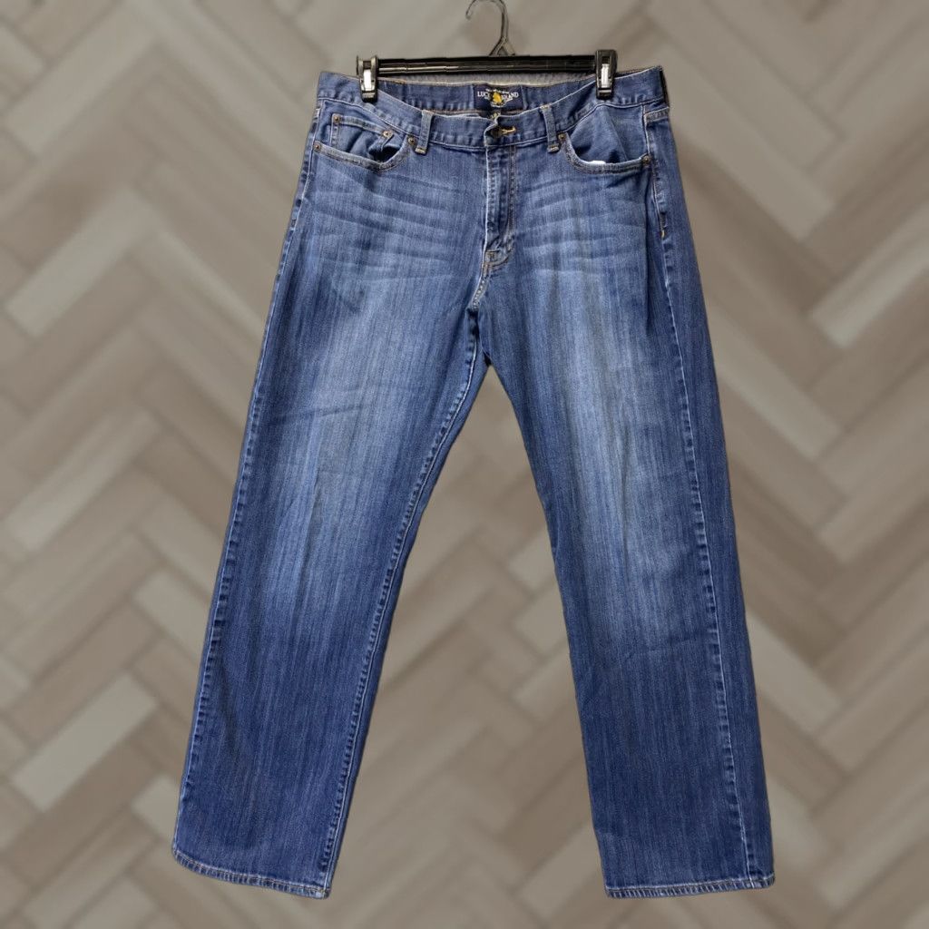 Lucky Brand Lucky Brand Jeans Men’s 38x34 Blue Straight Bootcut Jeans /0364 Size US 38 / EU 54 - 1 Thumbnail