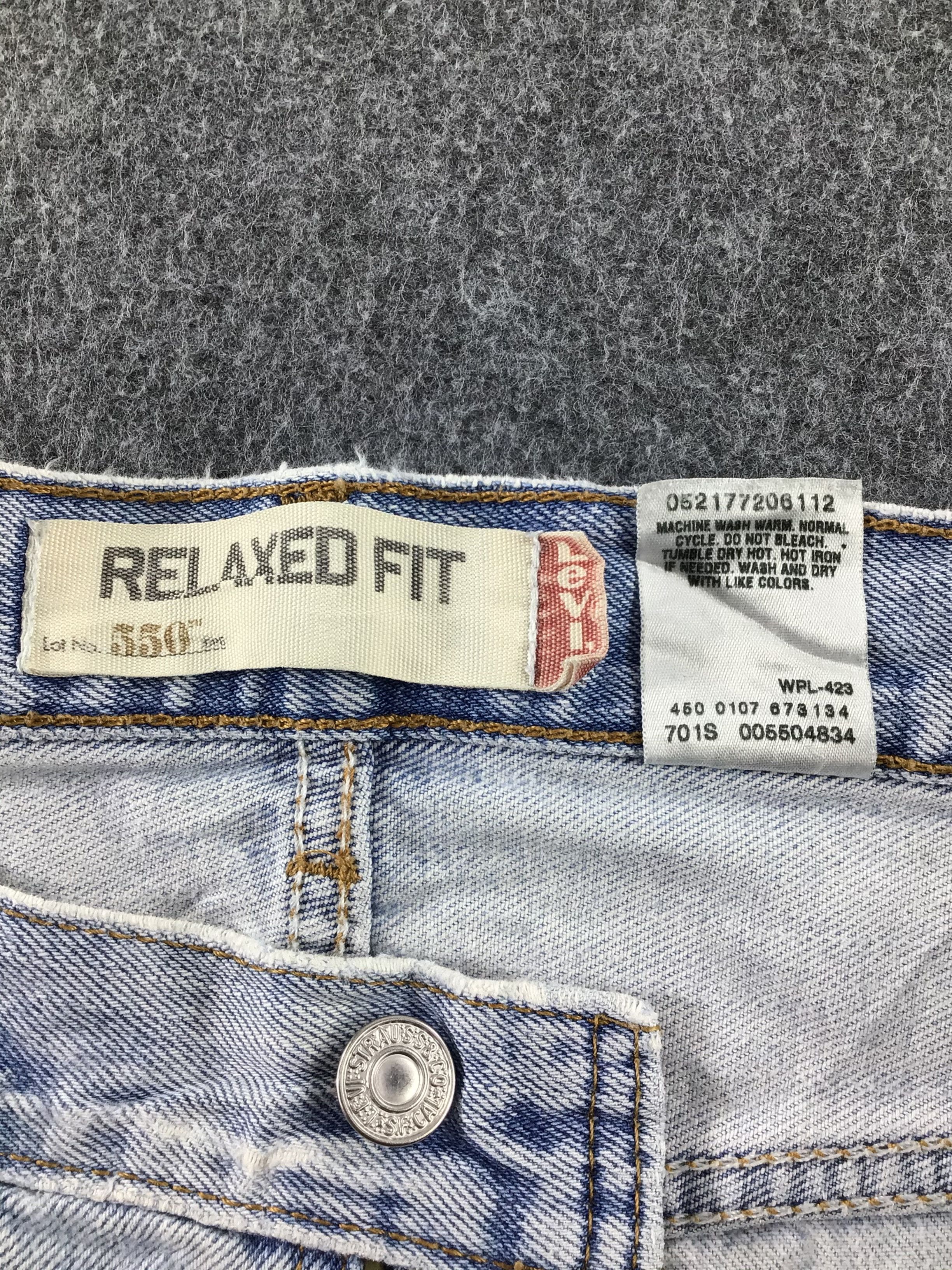 Levi's Vintage Levis 550 Jeans-JM257 Size US 35 - 9 Thumbnail