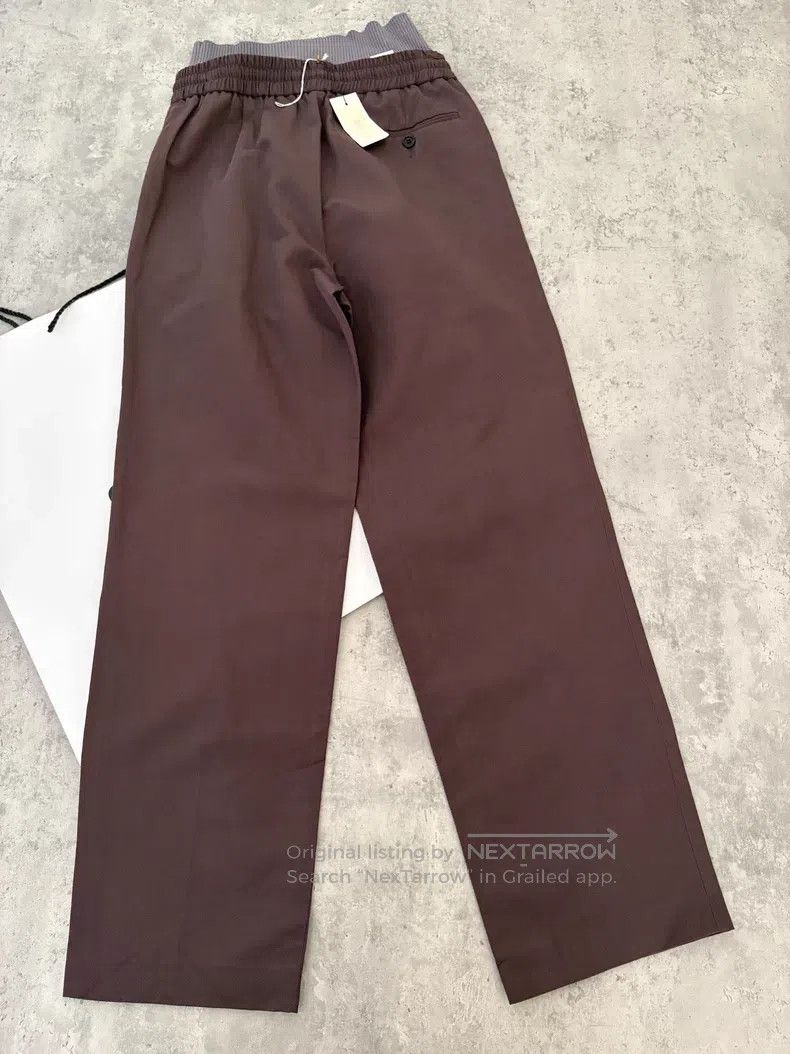 Dries Van Noten Dries Van Noten Brown Double-waist Casual Pants Size US 30 / EU 46 - 5 Thumbnail