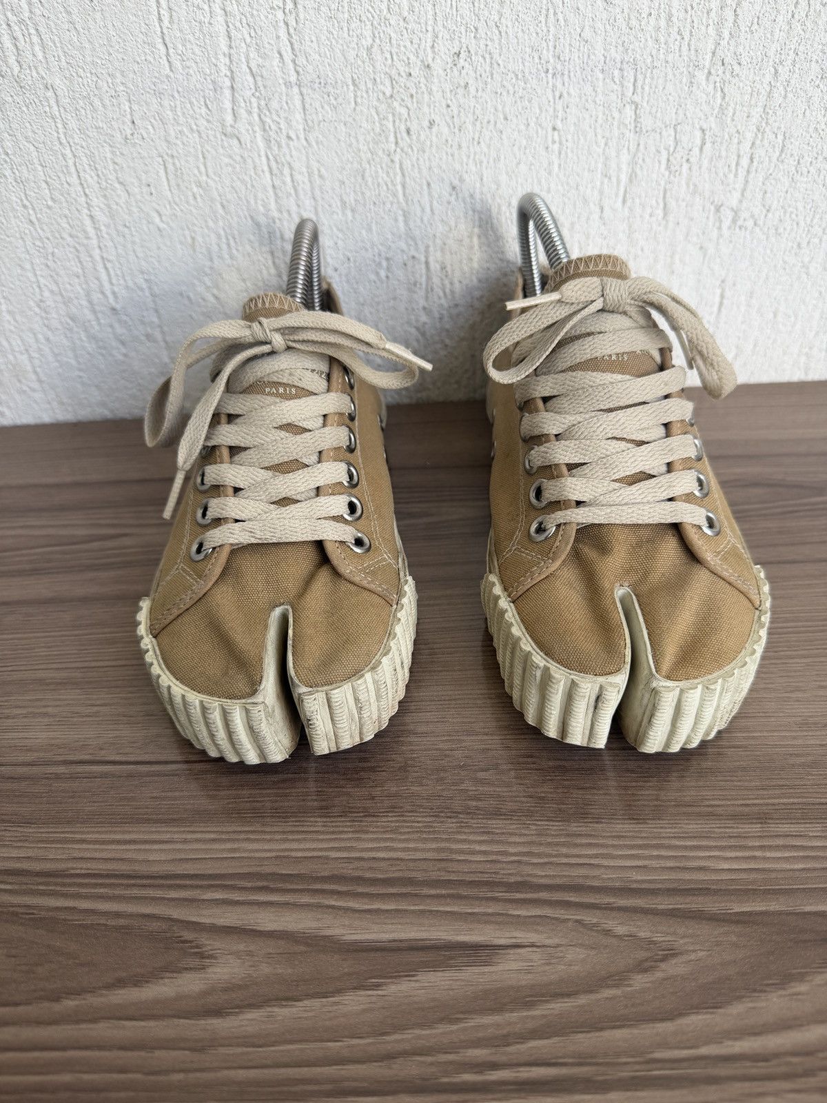 Maison Margiela Tabi canvas sneakers Size US 5.5 / IT 35.5 - 4 Thumbnail